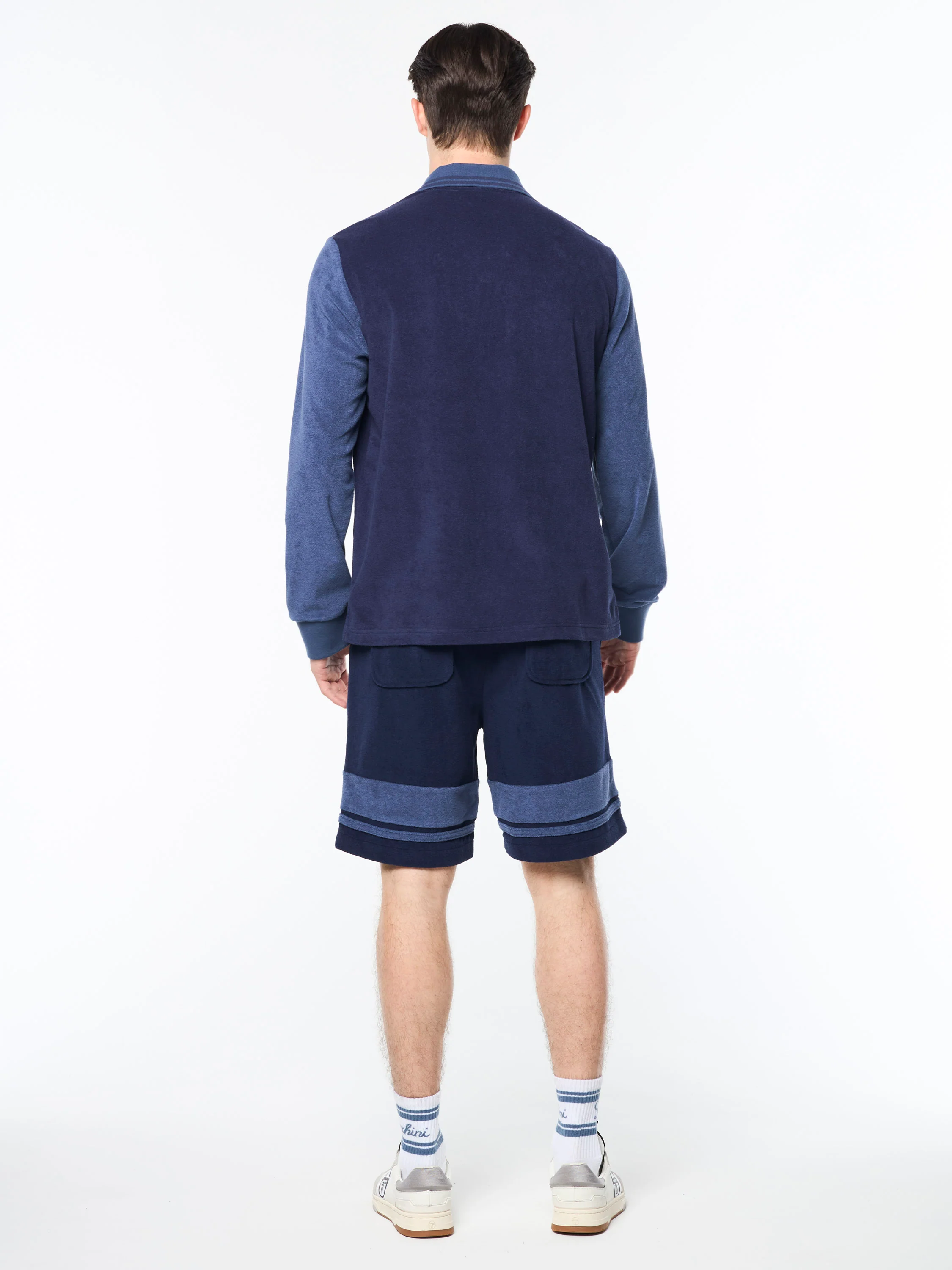 Alvar Long Sleeve Polo- Eclipse - Image 5