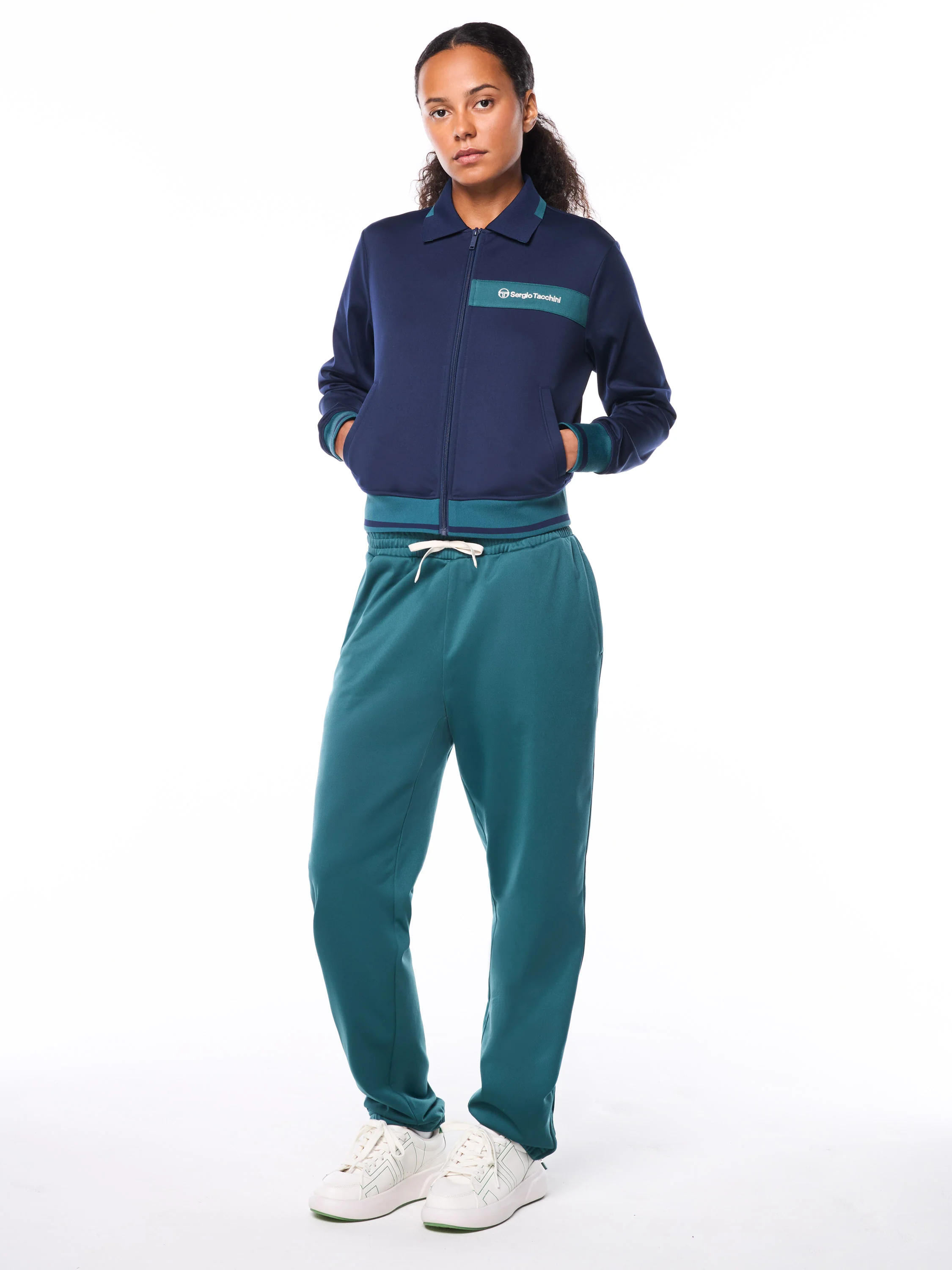 Amara Track Jacket-Maritime Blue - Image 3