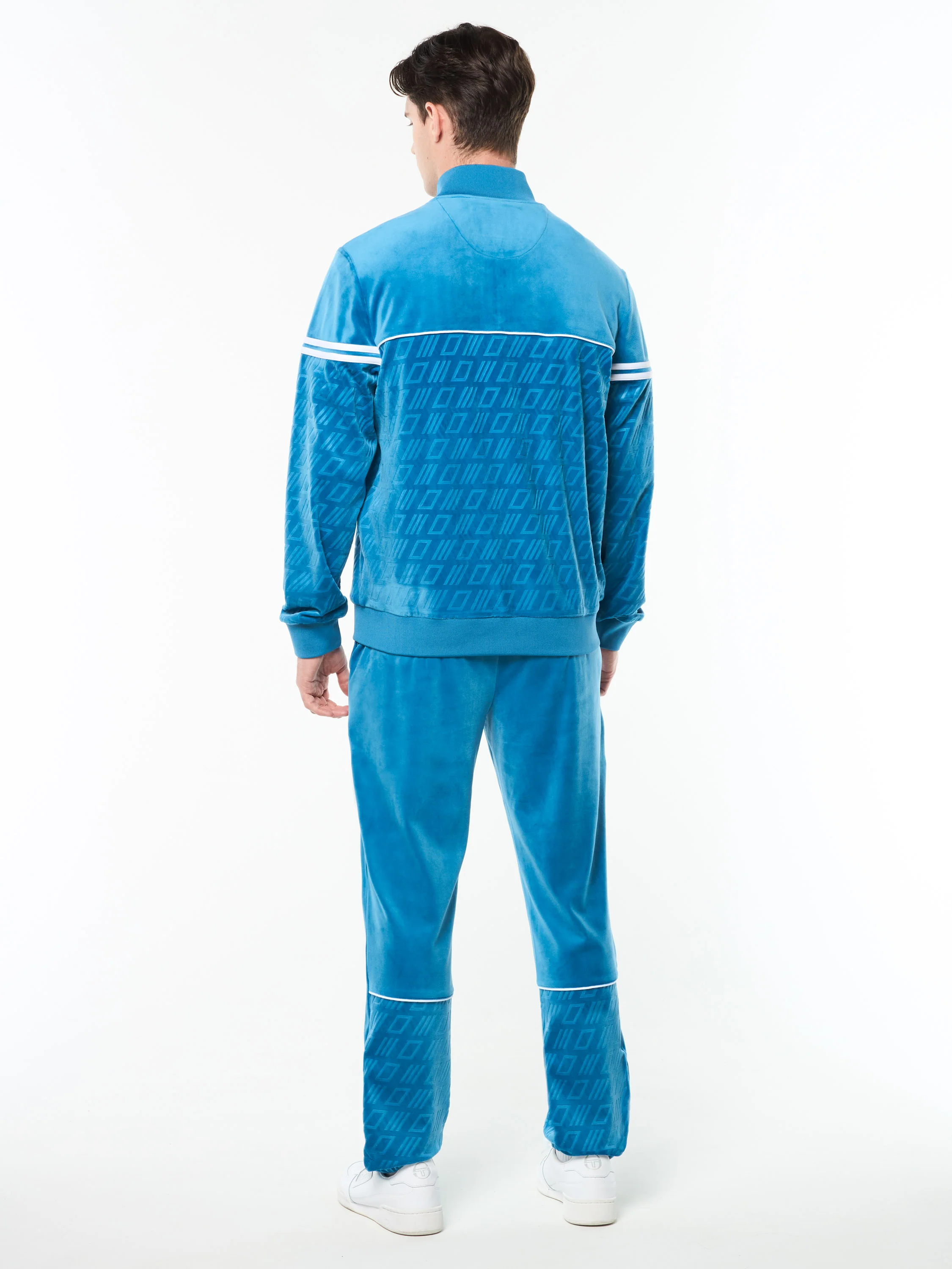 Bandiera Track Jacket- Mykonos Blue - Image 5