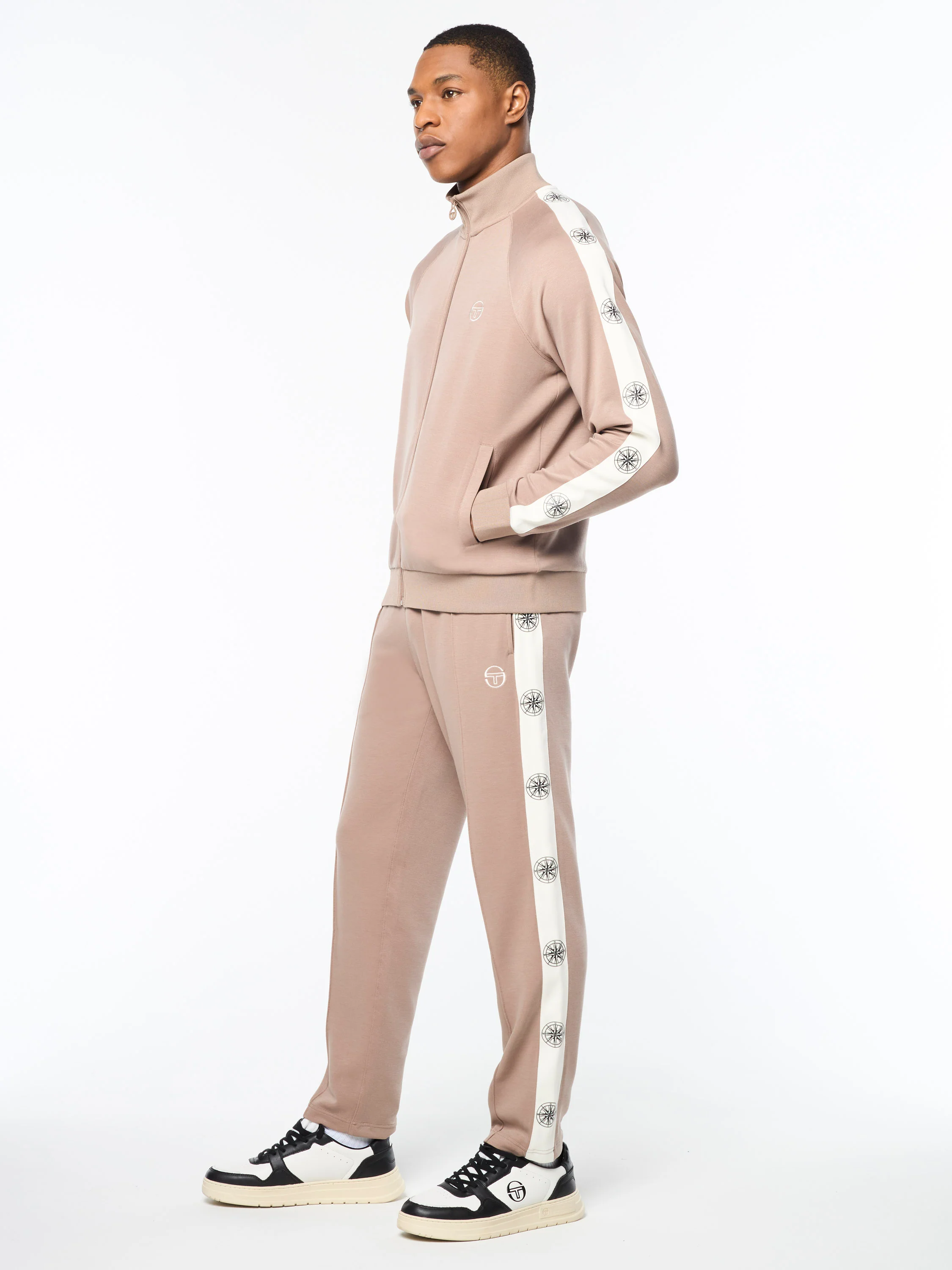 Bussola Track Pant- Taupe Grey - Image 4