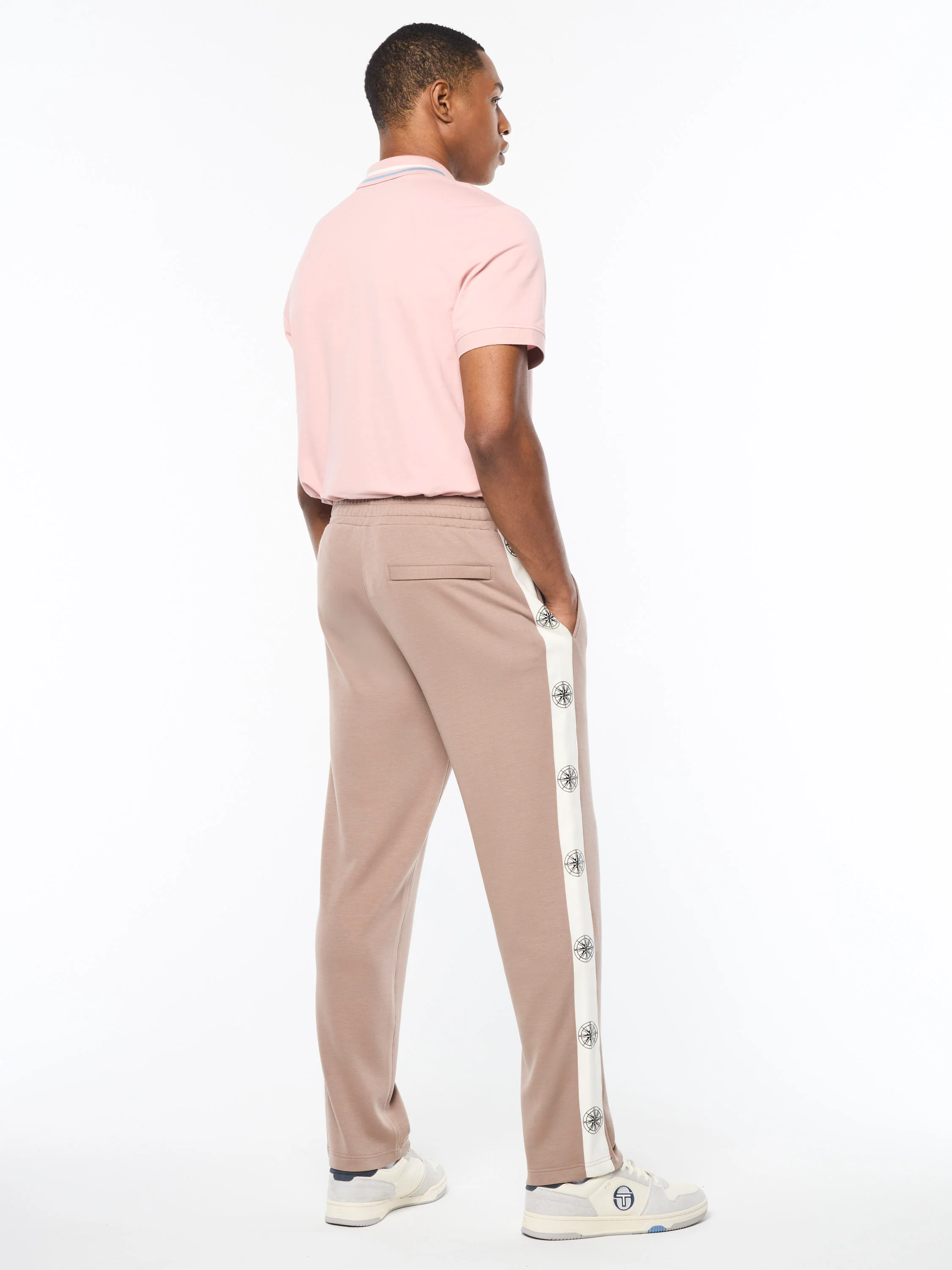 Bussola Track Pant- Taupe Grey - Image 8