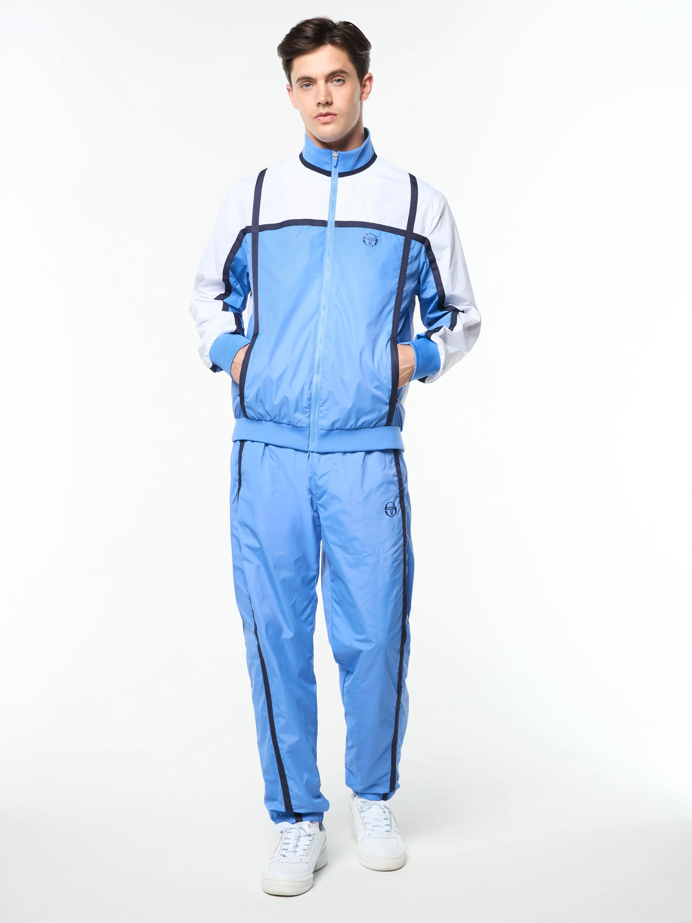 Campo Court Track Jacket- Ultramarine - Image 3
