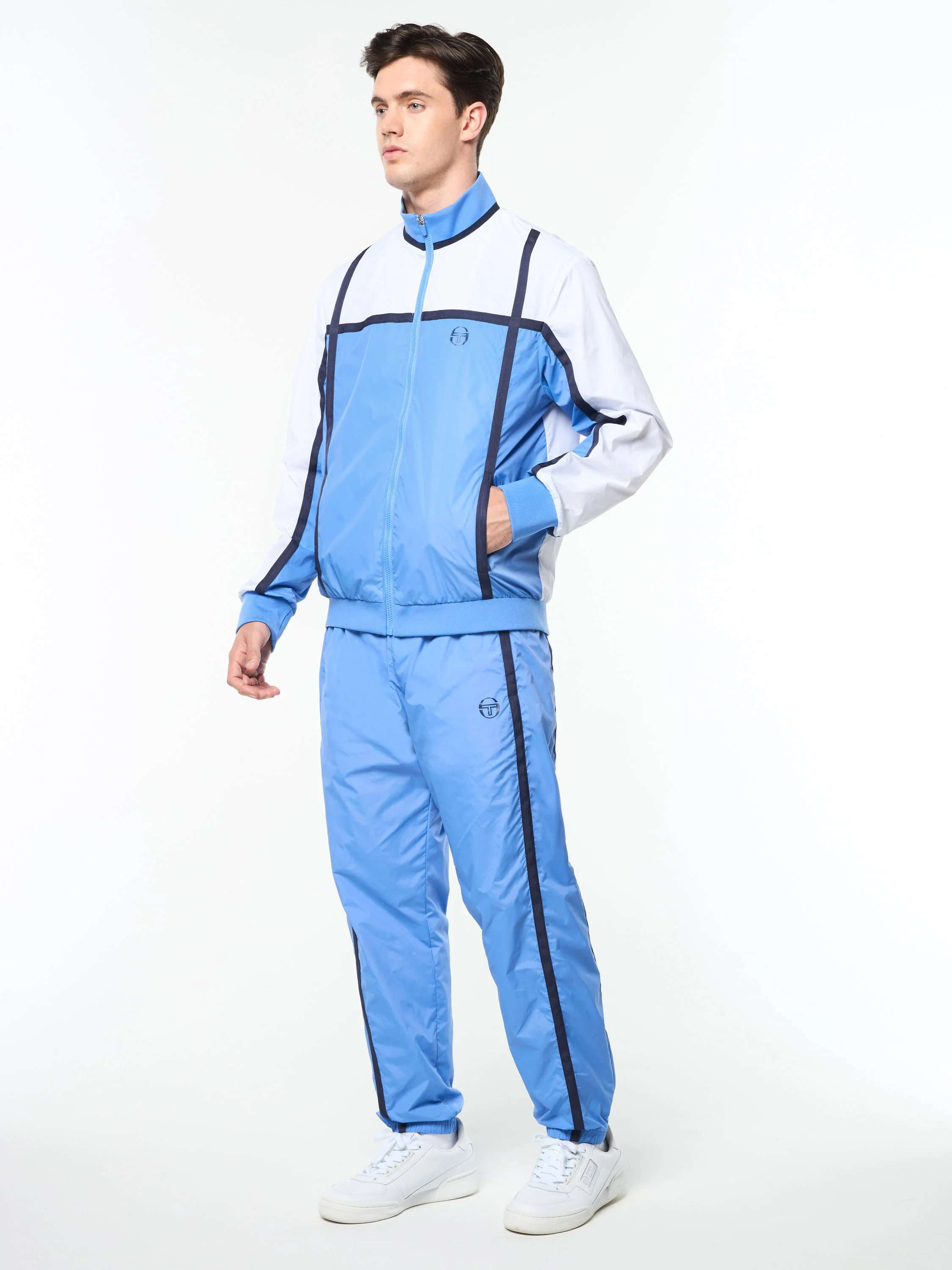Campo Court Track Jacket- Ultramarine - Image 4