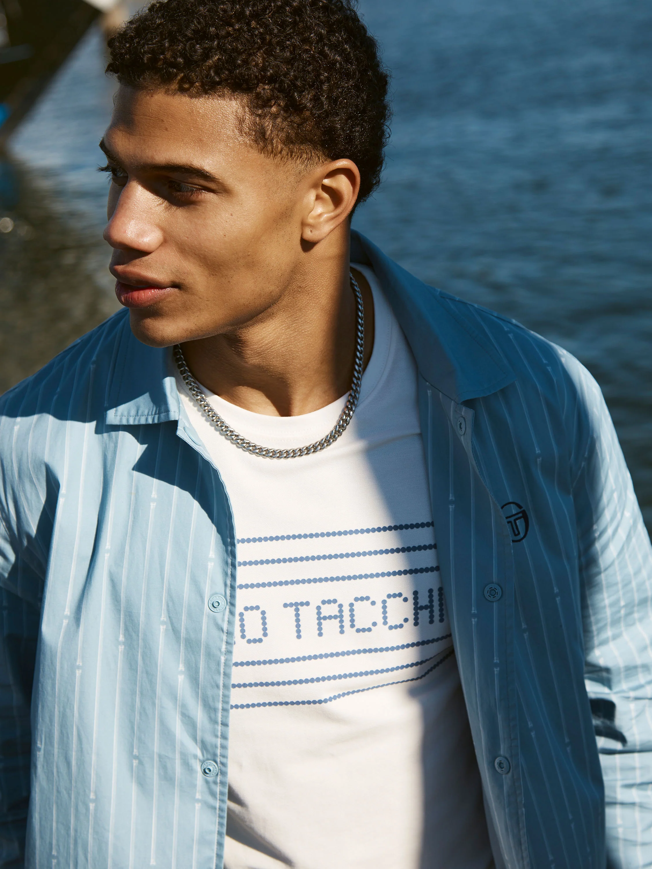 Colonna Jacket- Faded Denim - Image 4