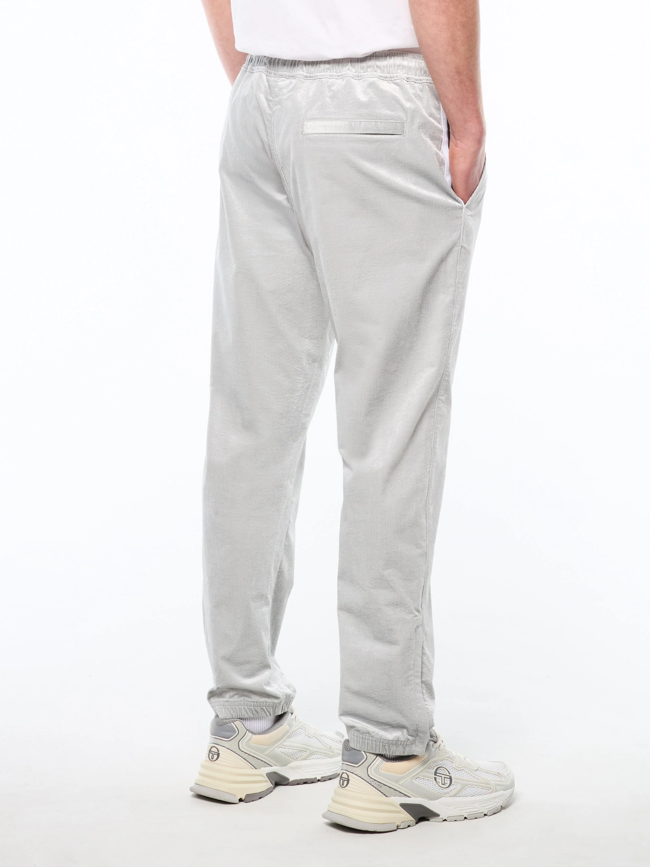 Cordurato Track Pant- Quiet Grey - Image 4