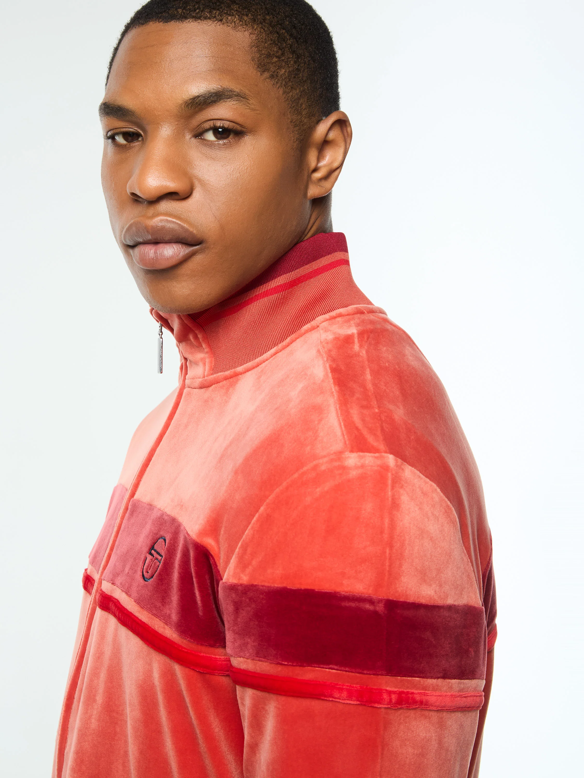 Damarindo Velour Track Jacket- Hot Sauce - Image 9