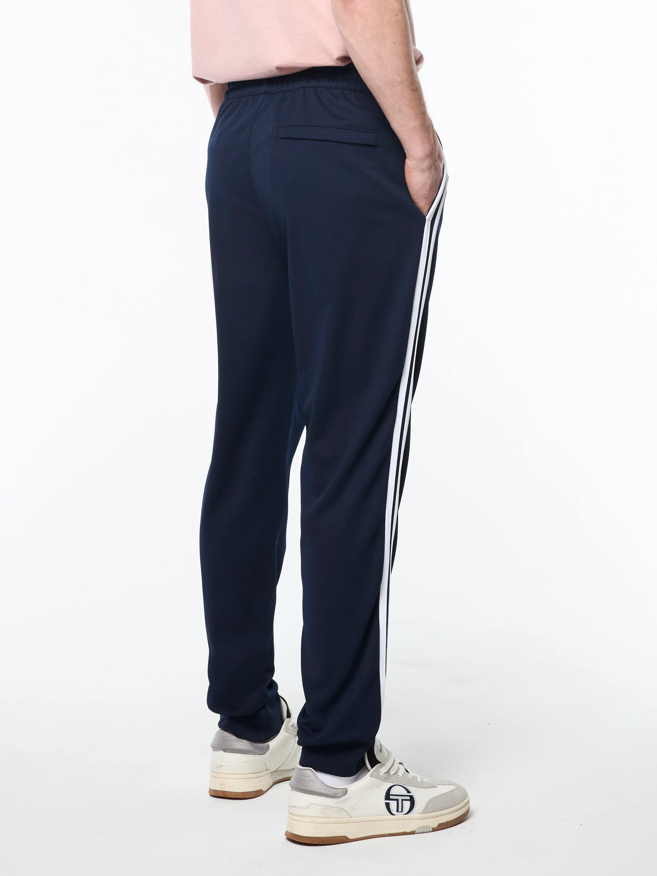 Damarindo Track Pant Archivio- Maritime Blue/ White - Image 4