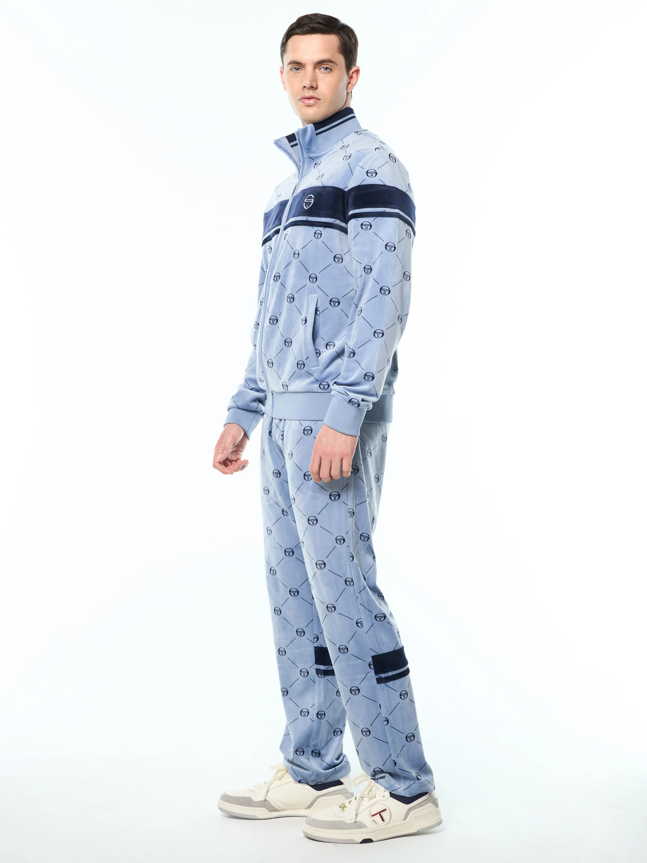 Damarindo Velour Track Jacket-Troposphere - Image 4