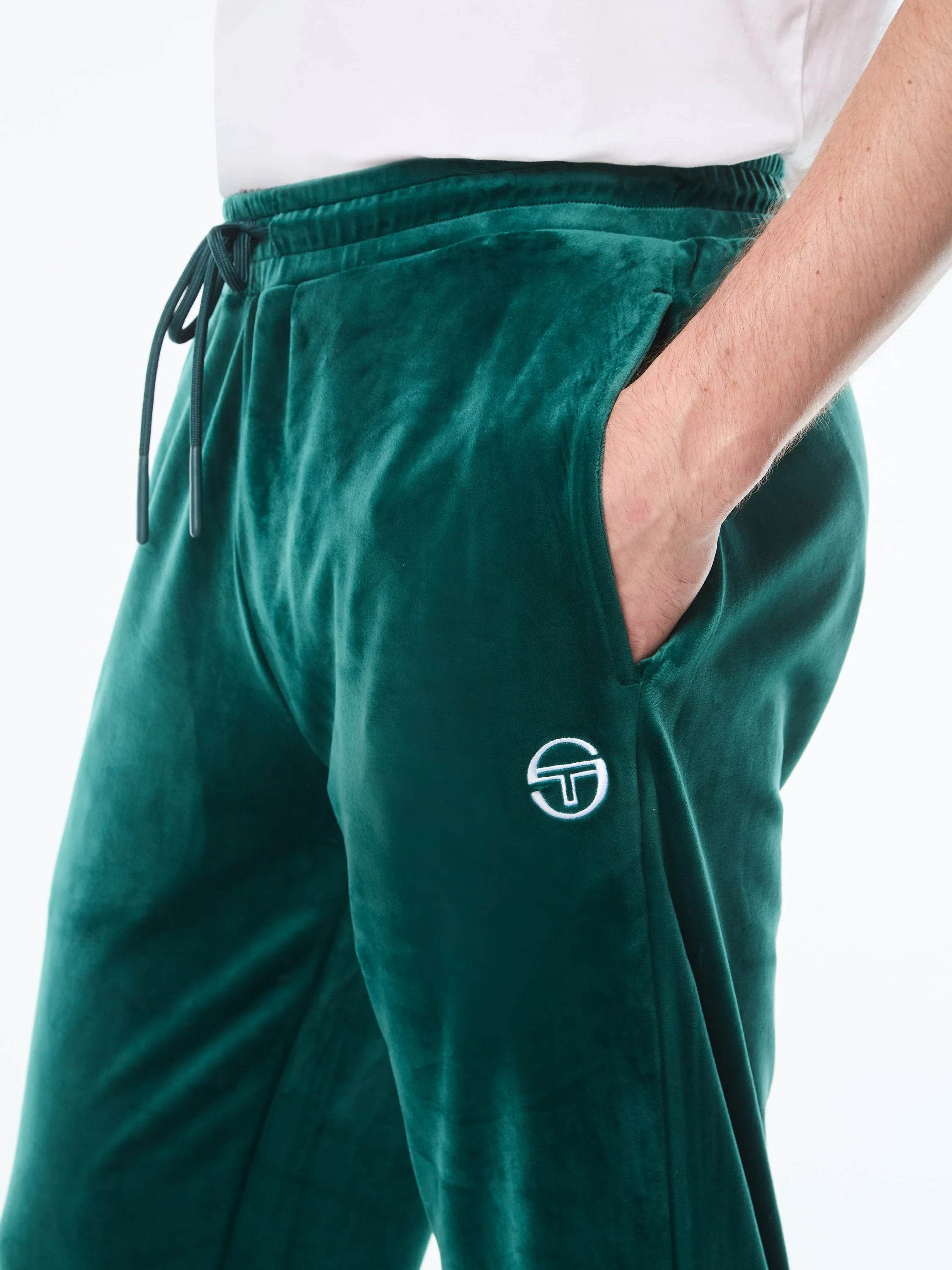 Damarindo Velour Track Pant-Forest Biome - Image 8
