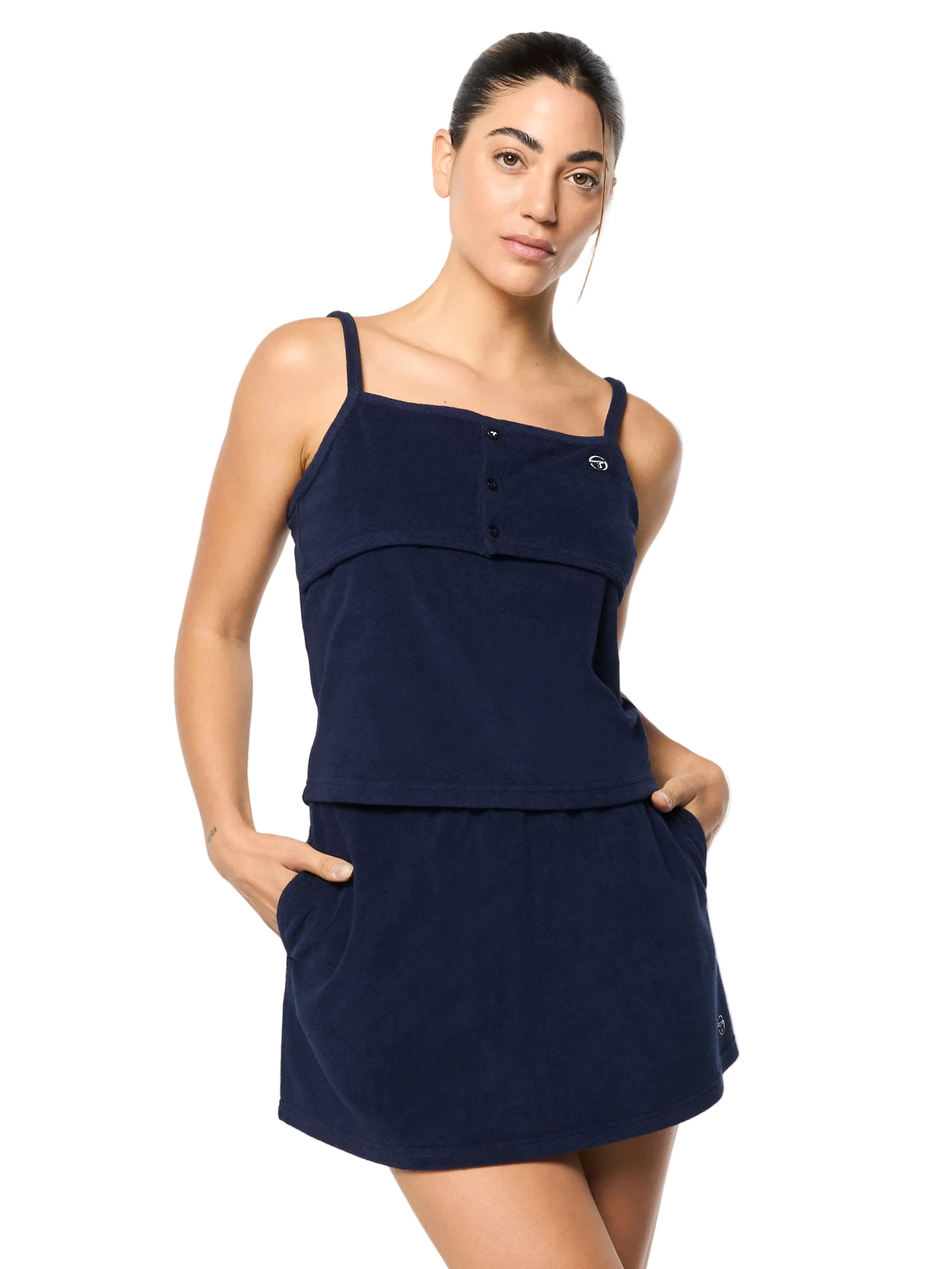 Edda Tank Top- Maritime Blue