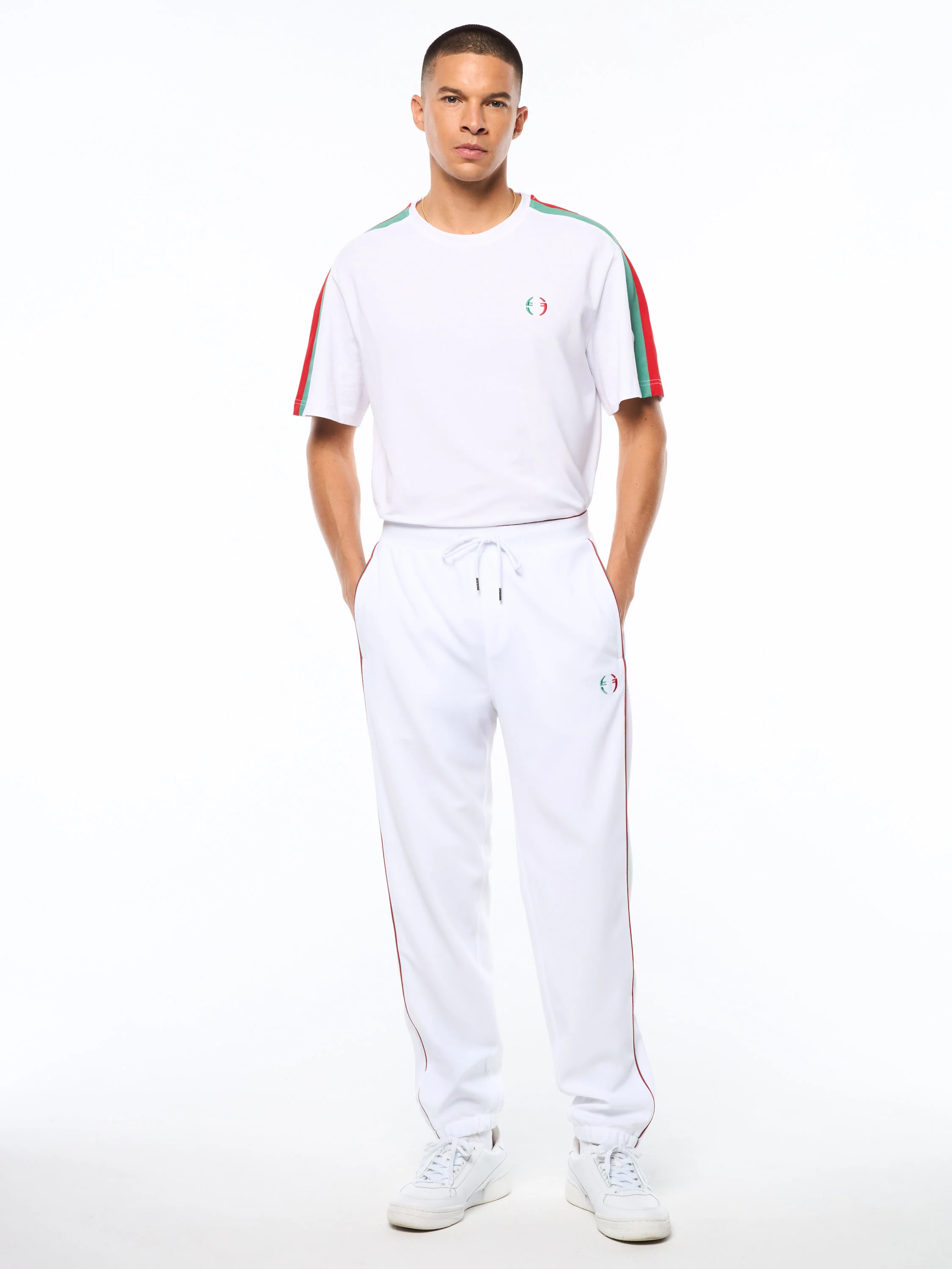 Eredita Track Pant-Brilliant White - Image 4
