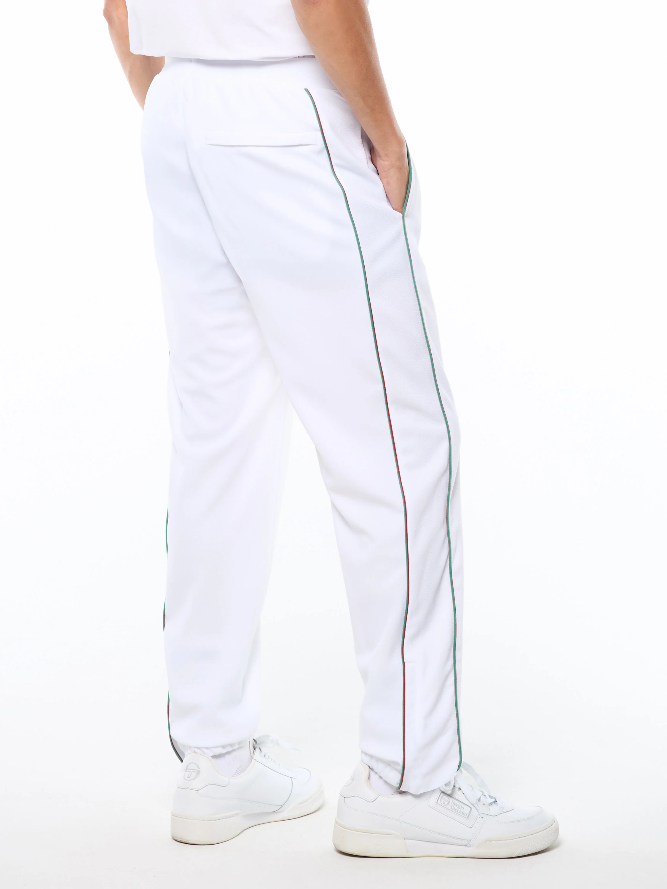 Eredita Track Pant-Brilliant White - Image 5