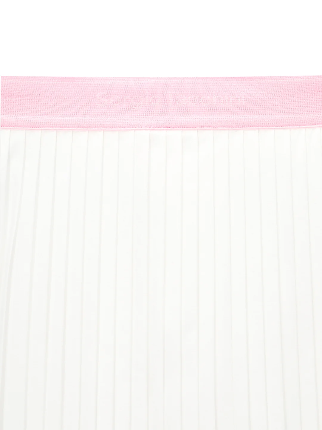Essential Woven Pleats Skirt- Off White - Image 4