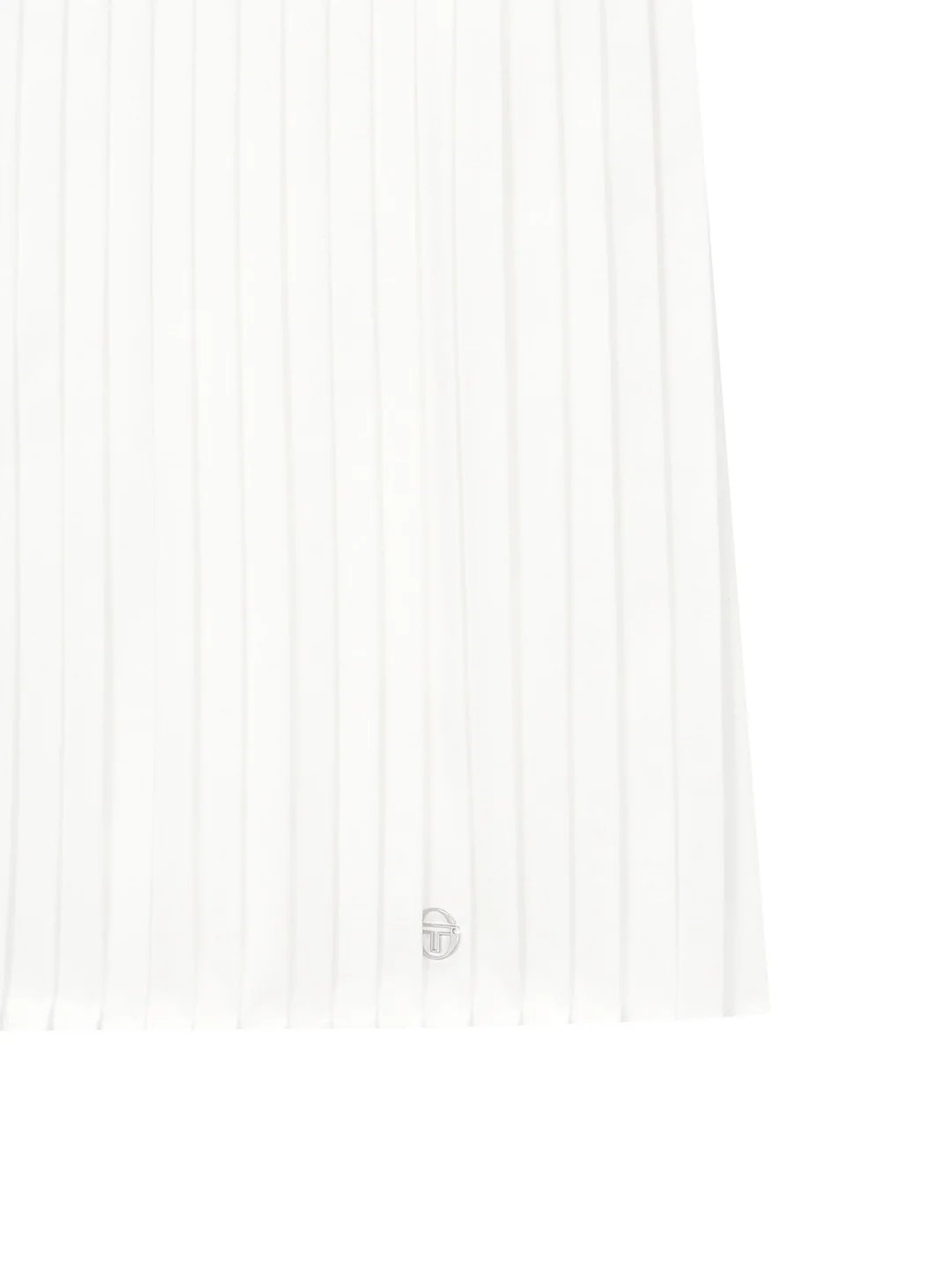 Essential Woven Pleats Skirt- Off White - Image 5
