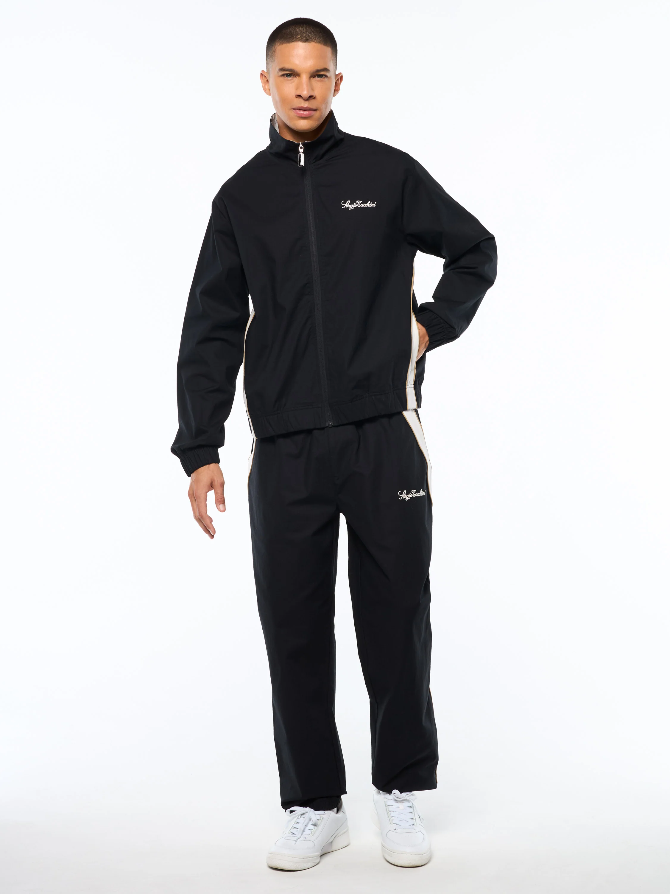 Fiamma Track  Jacket-Black Beauty - Image 3
