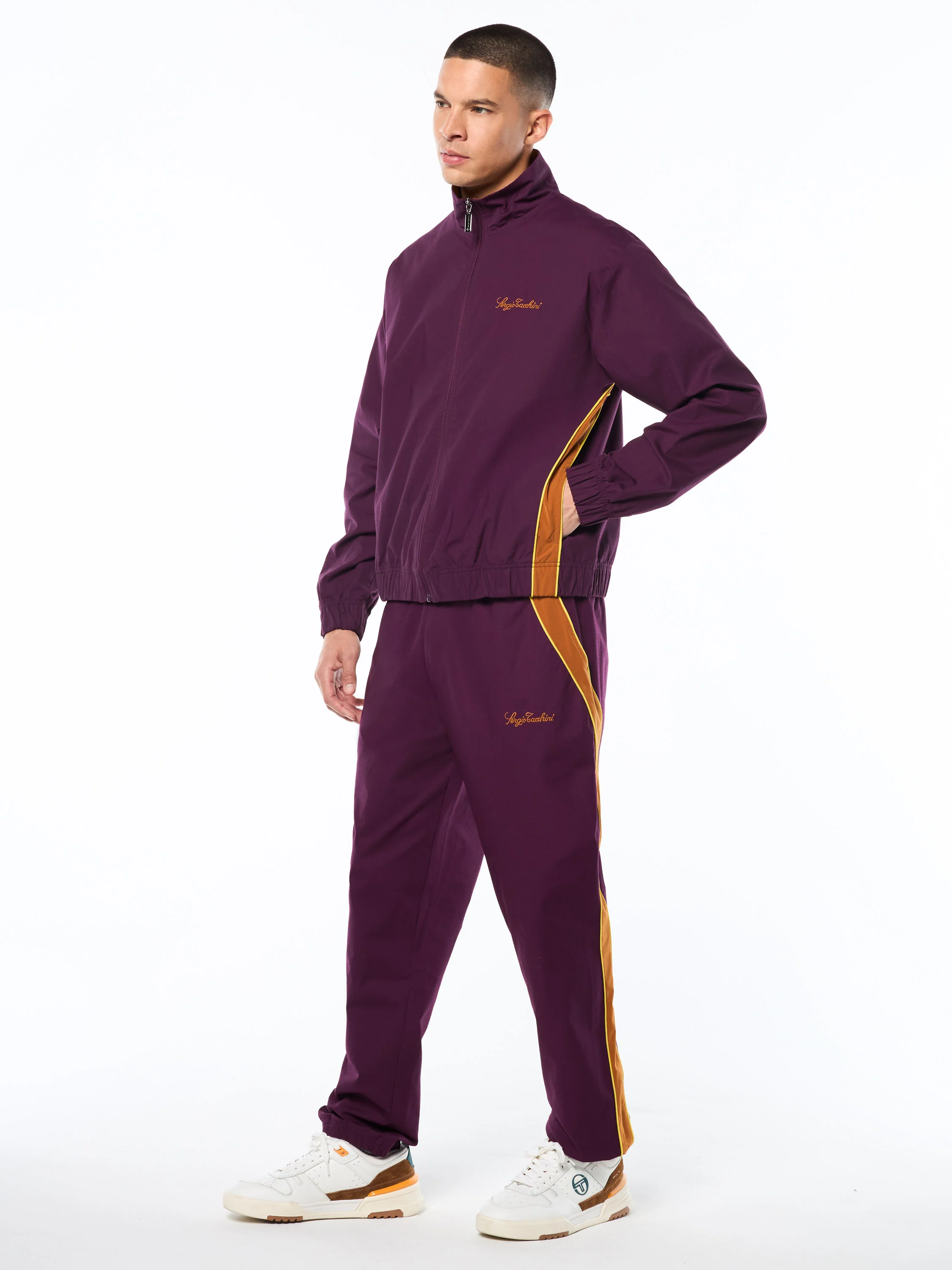 Fiamma Track Jacket- Potent Purple - Image 3