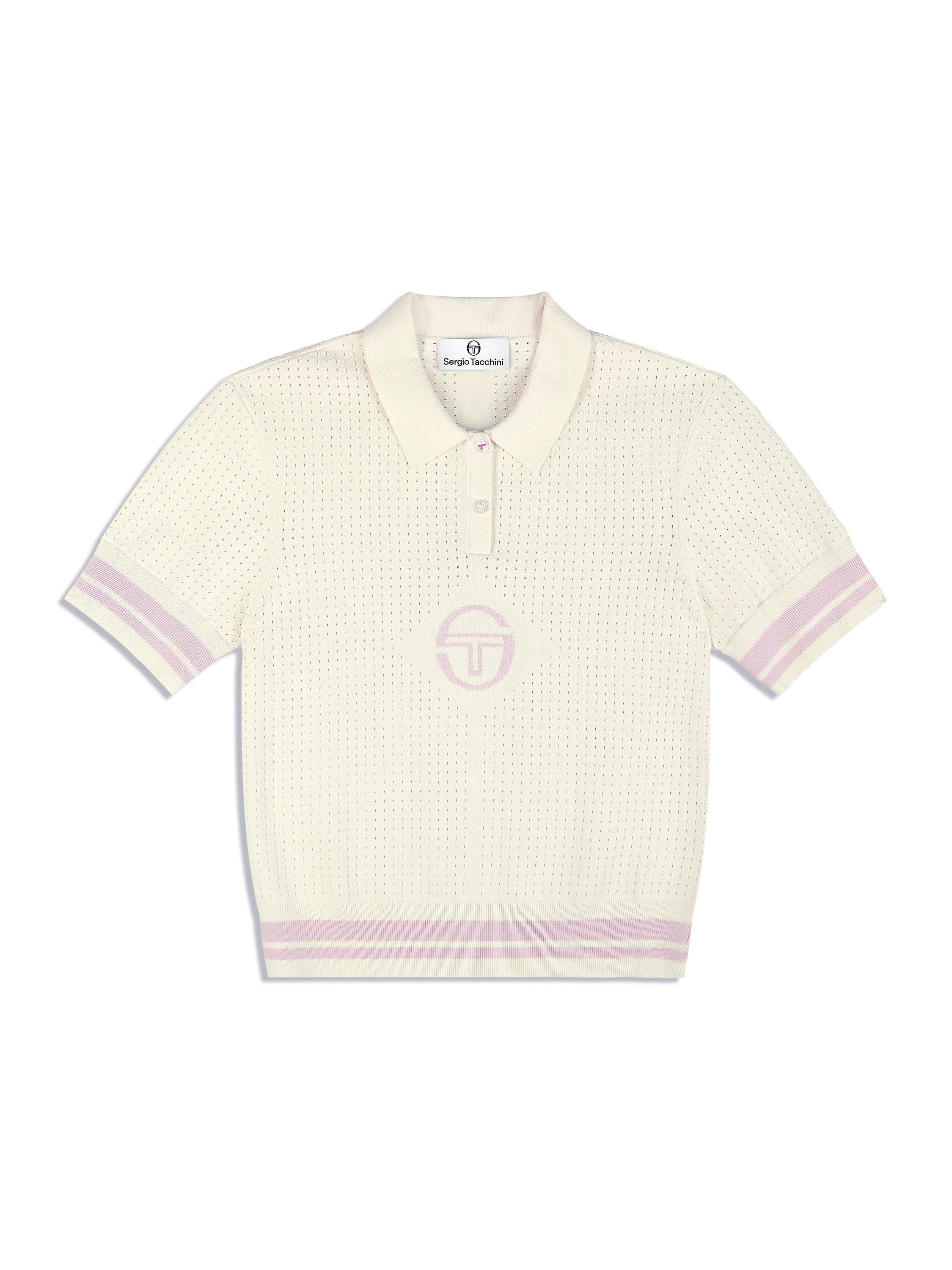 Leila Knit Polo- Gardenia - Image 2