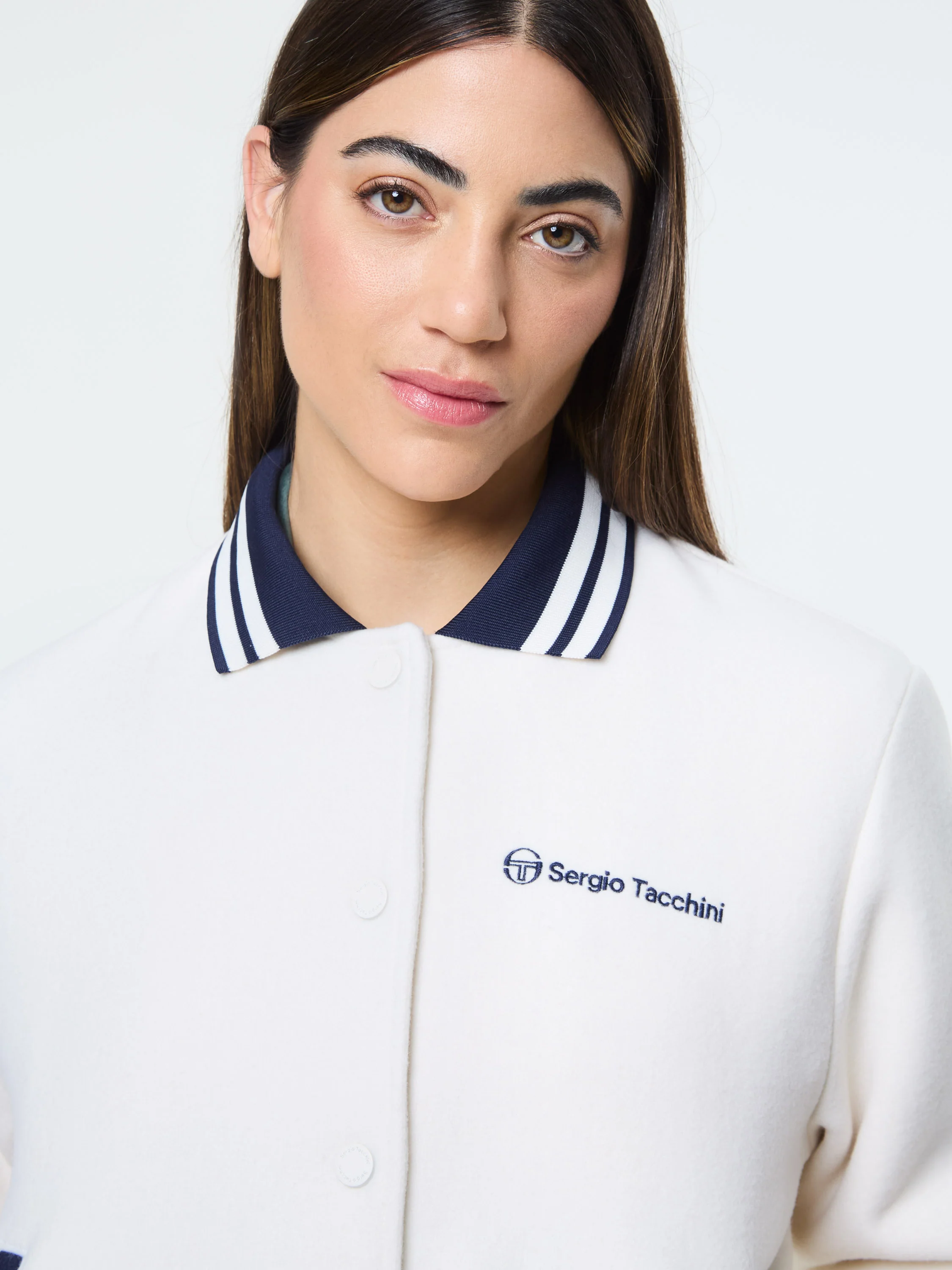 Marisa Varsity Jacket- Gardenia - Image 8