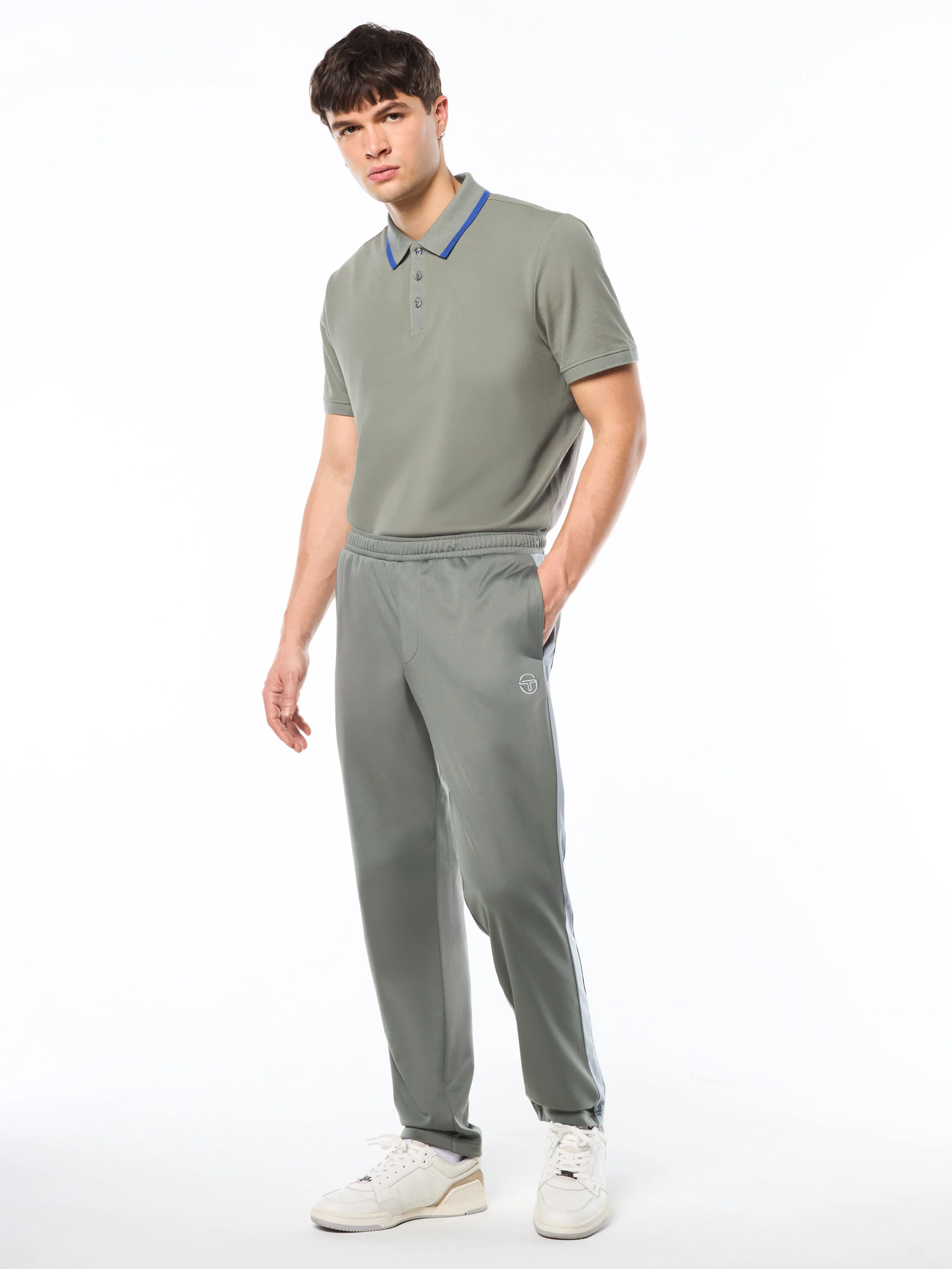 Massimo Track Pant-Agave Green - Image 3
