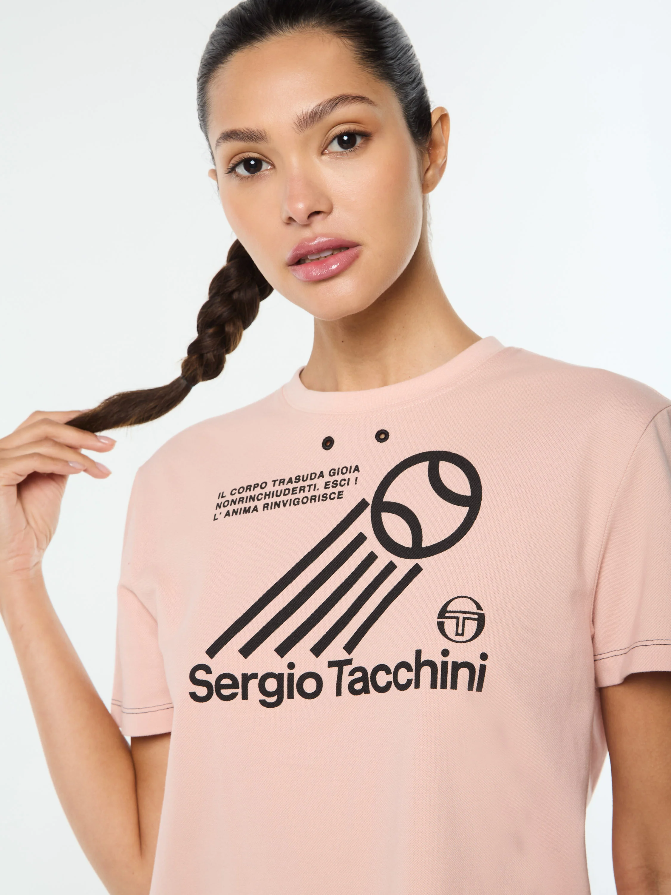 Nera Boxy Tee- Evening Sand - Image 7