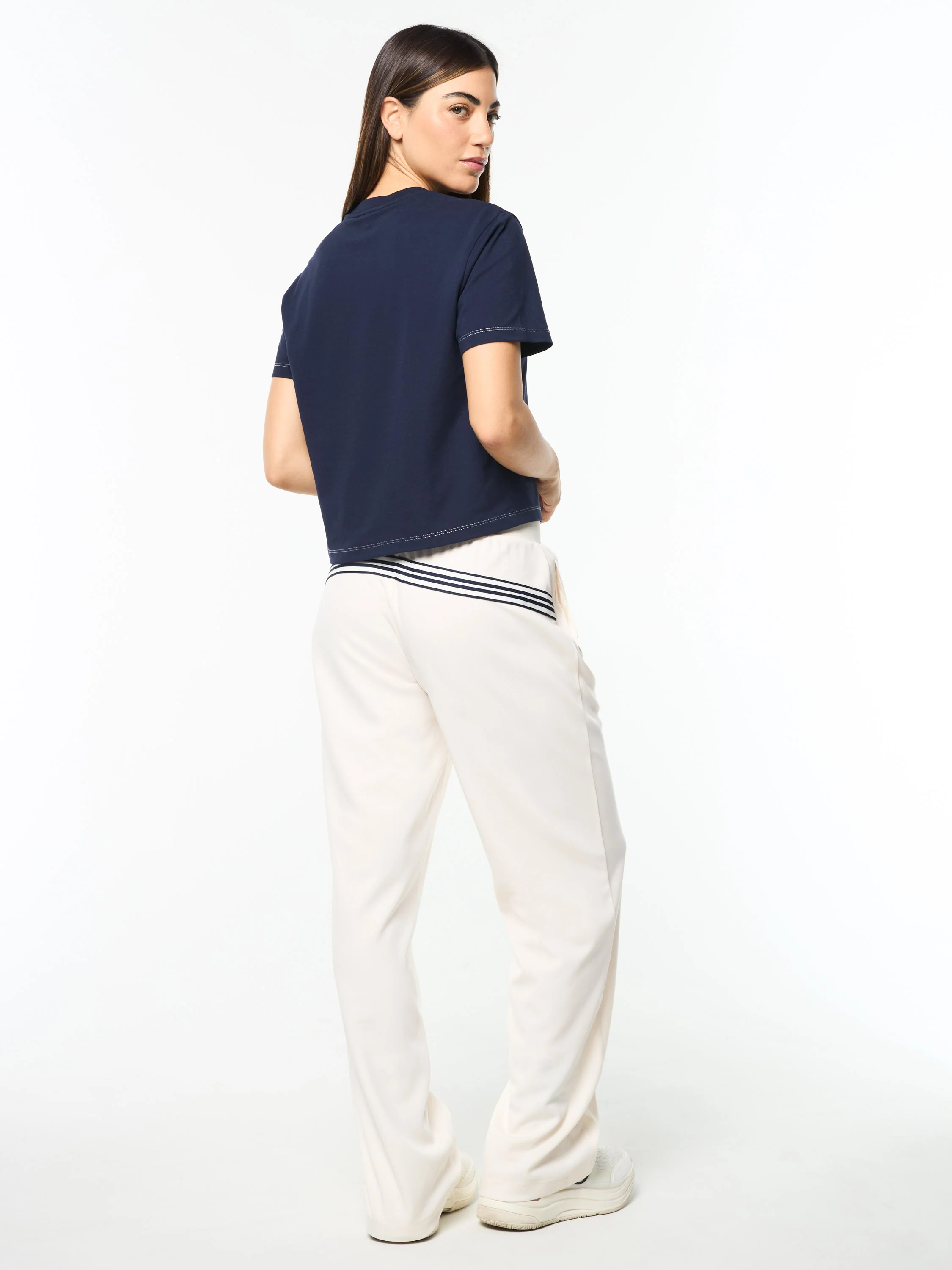 Nera Boxy Tee- Maritime Blue - Image 5