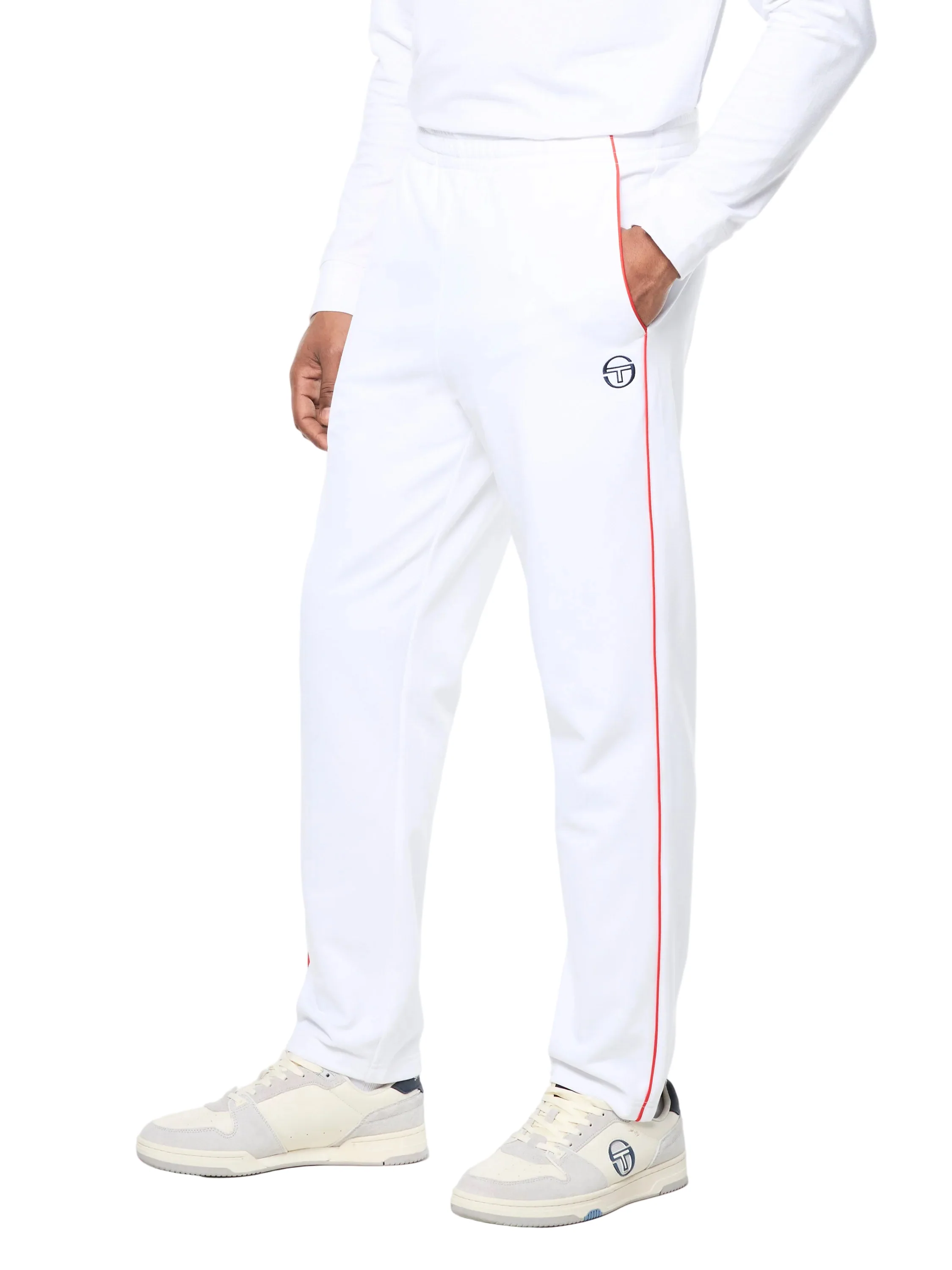 Olmi Track Pant- Brilliant White
