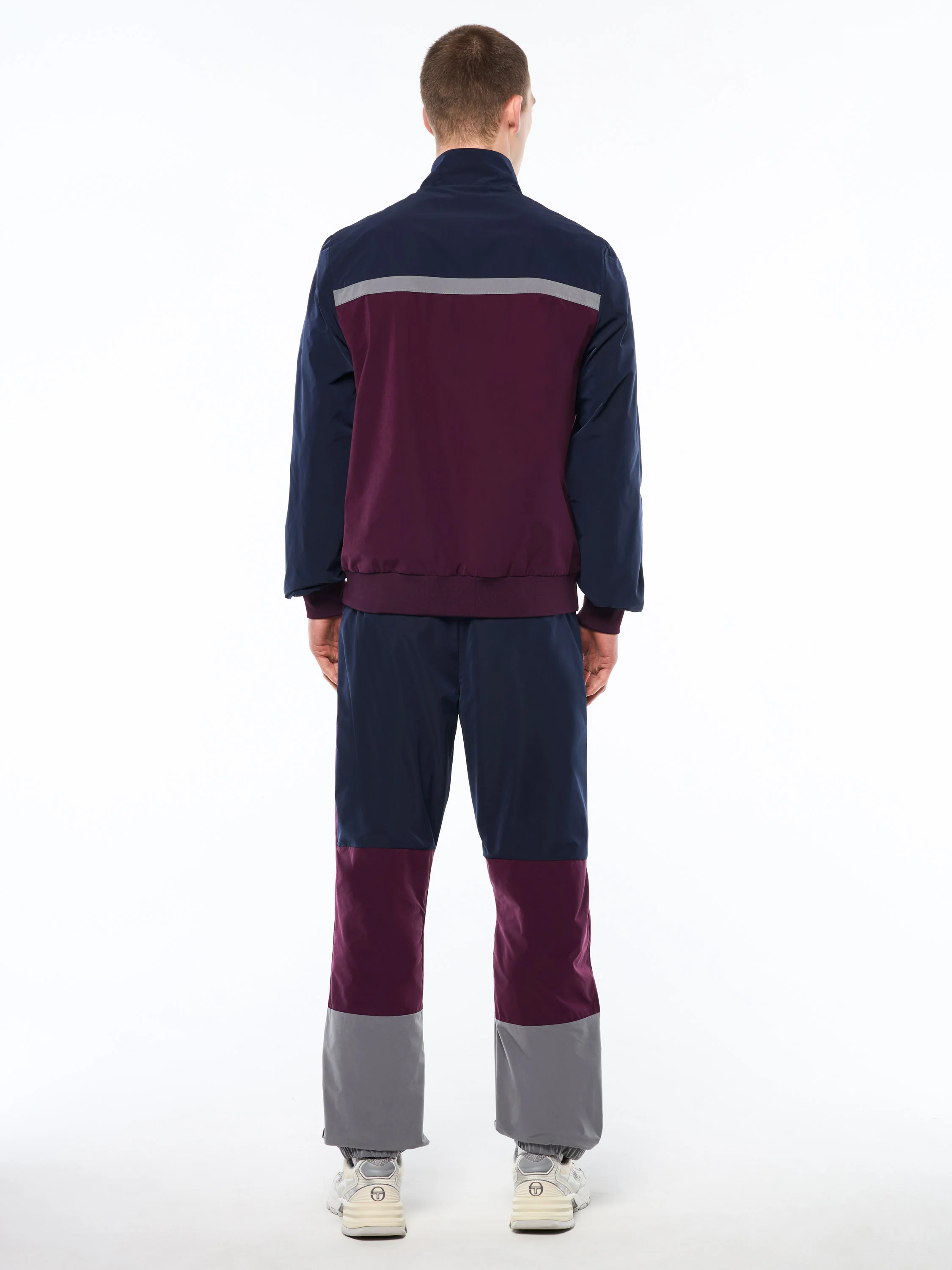 Portico Track Jacket- Maritime Blue - Image 5