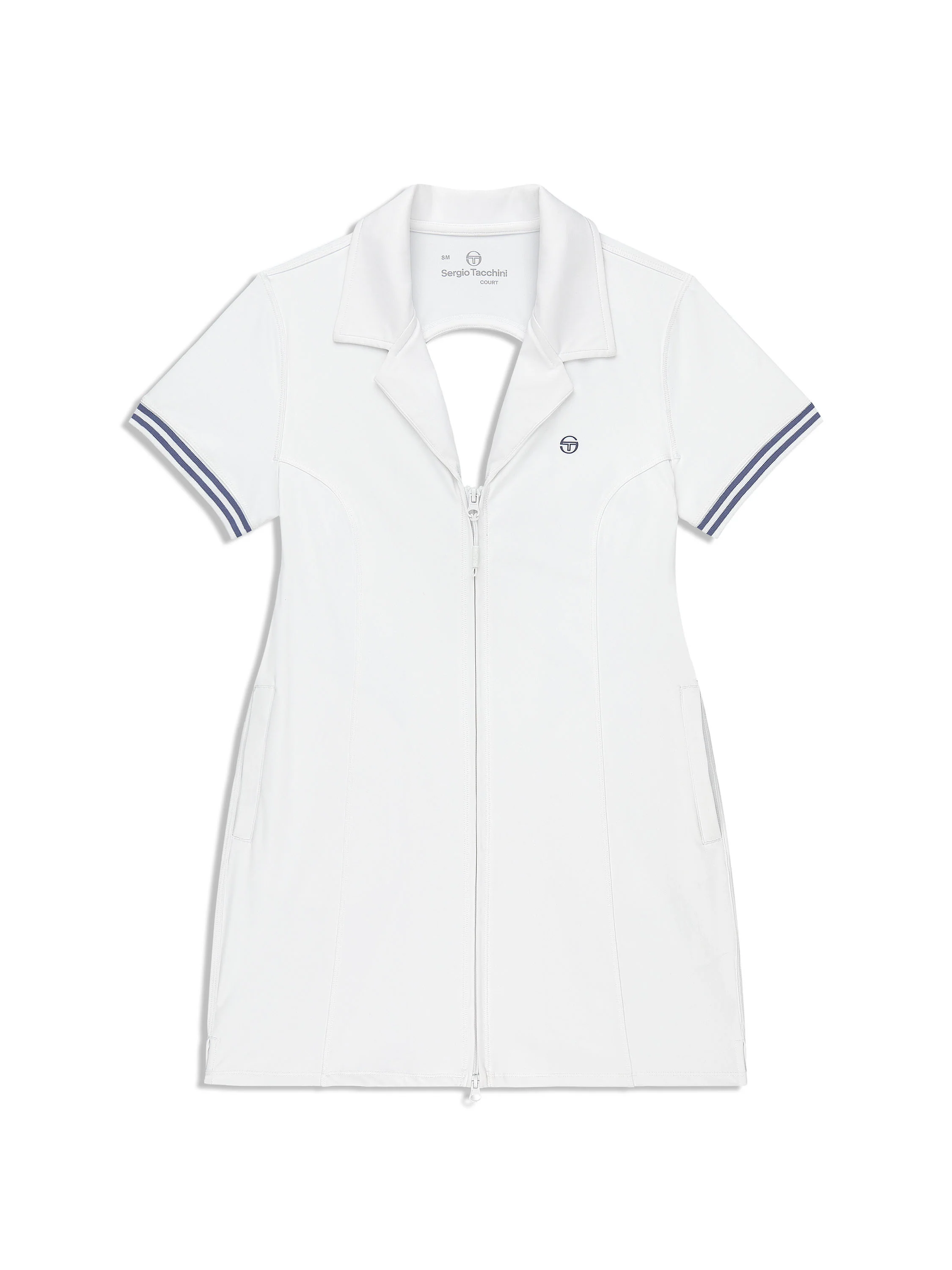 Silvia Dress- Brilliant White - Image 5