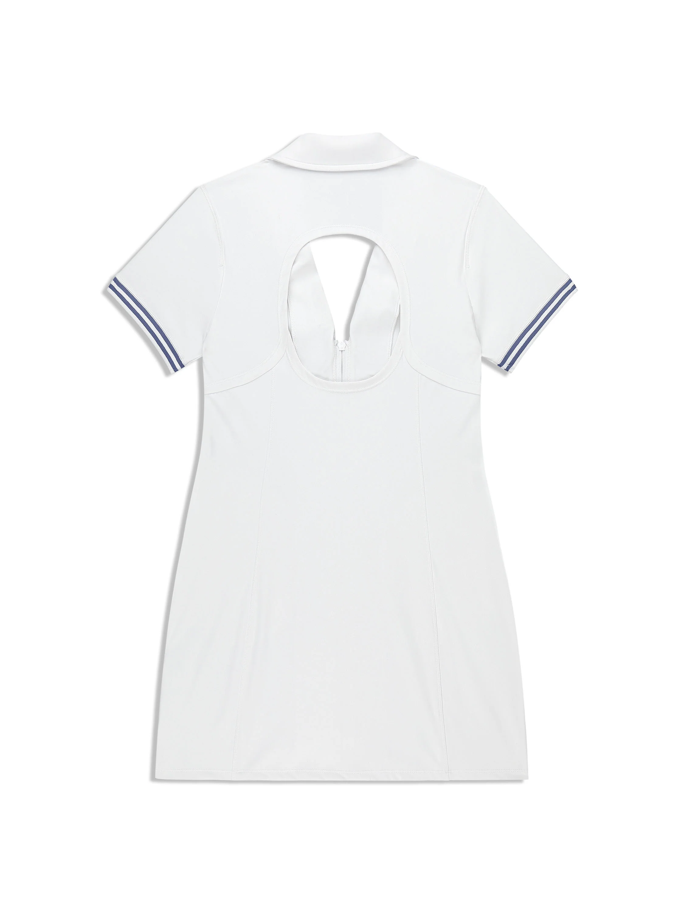Silvia Dress- Brilliant White - Image 8