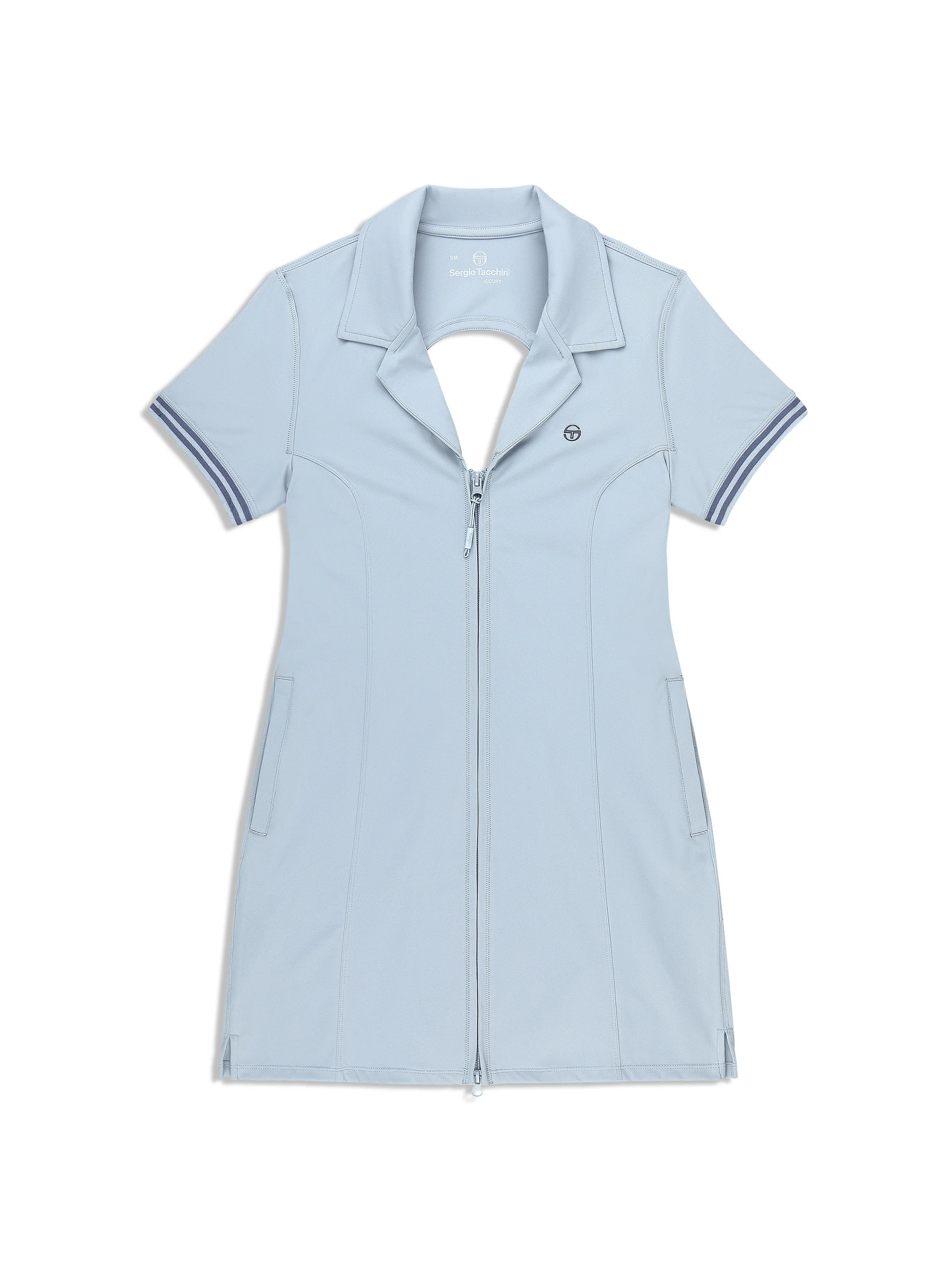 Silvia Dress- Faded Denim - Image 3