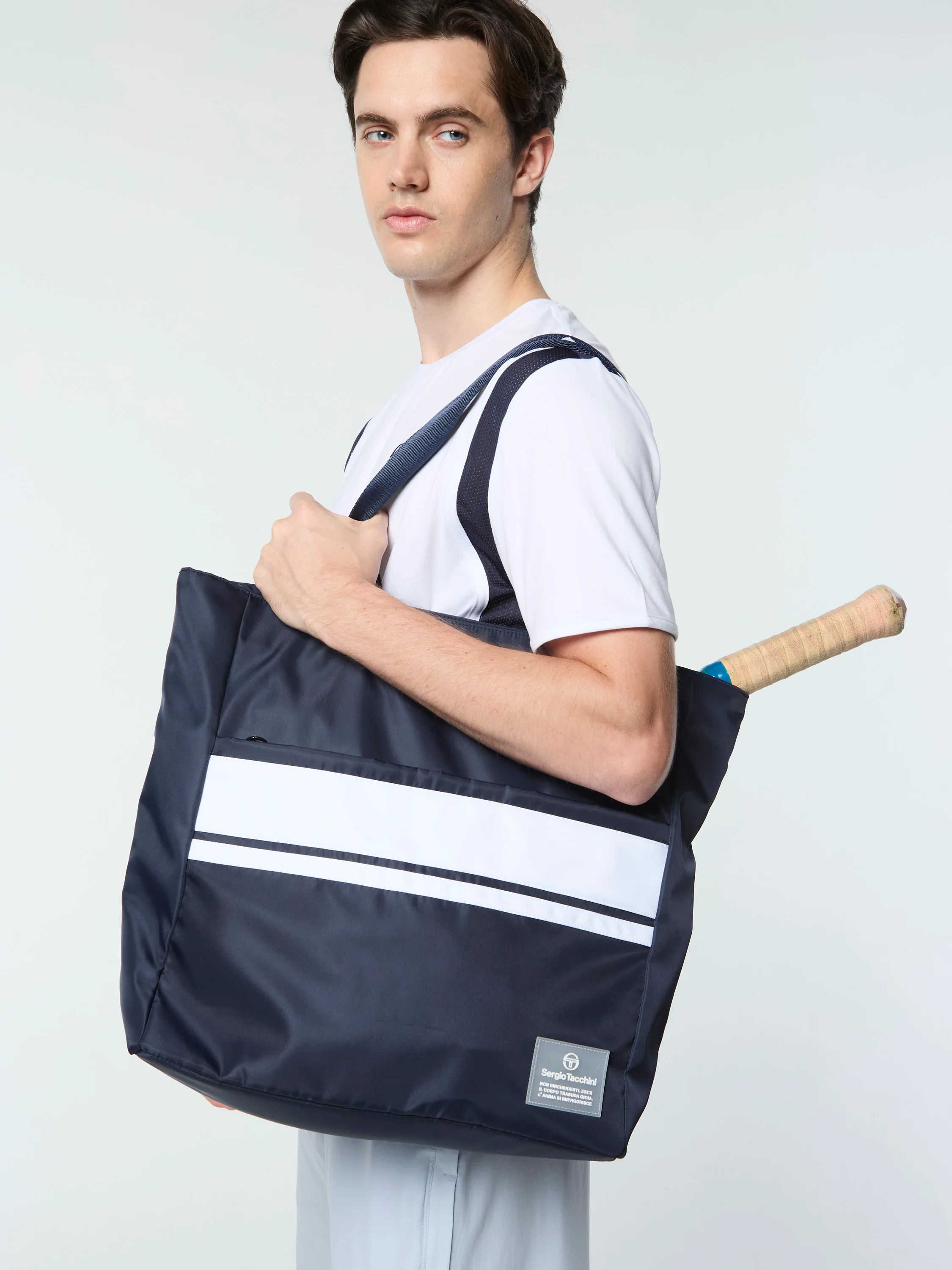 Tennis Tote- Maritime Blue - Image 4