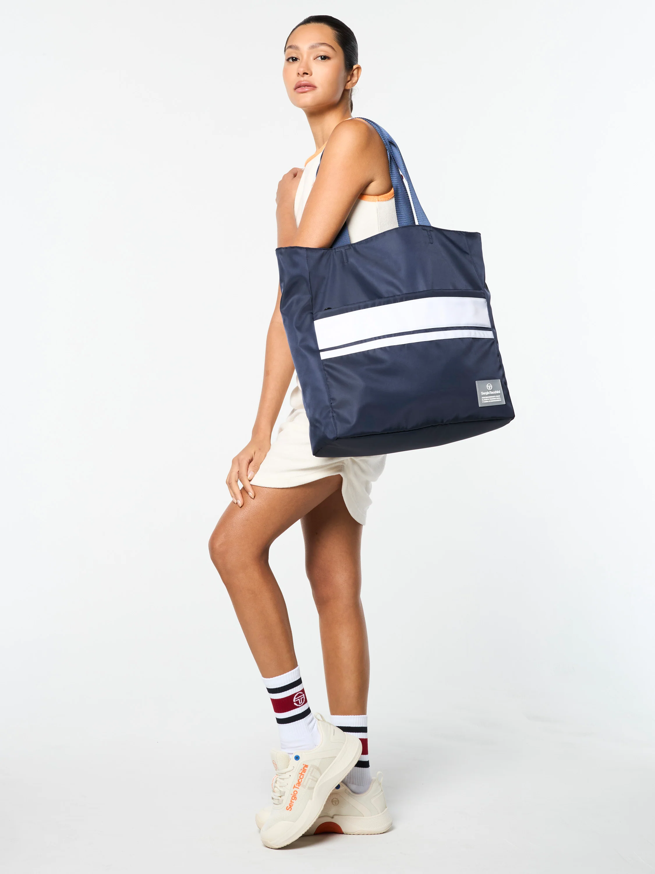 Tennis Tote- Maritime Blue - Image 5