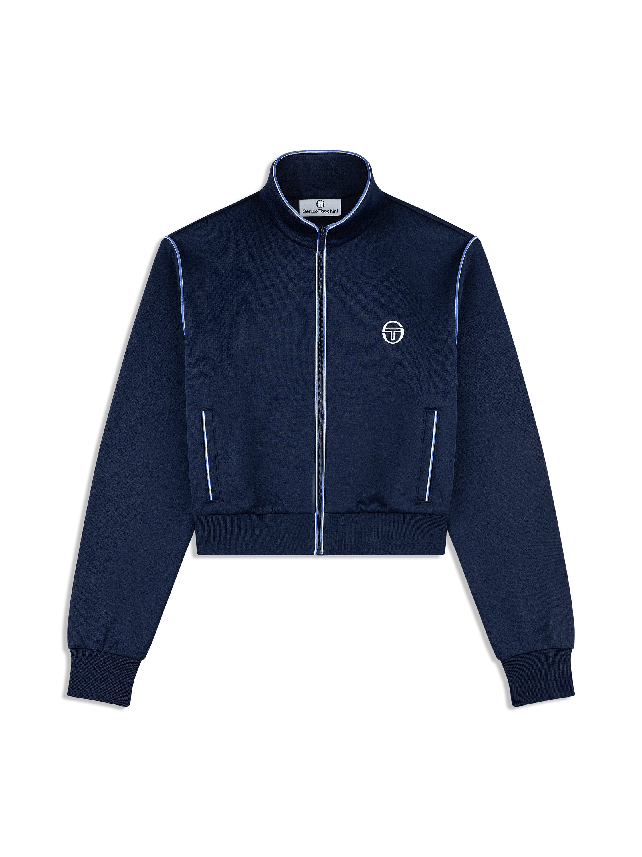 Terina Track Jacket- Maritime Blue - Image 2