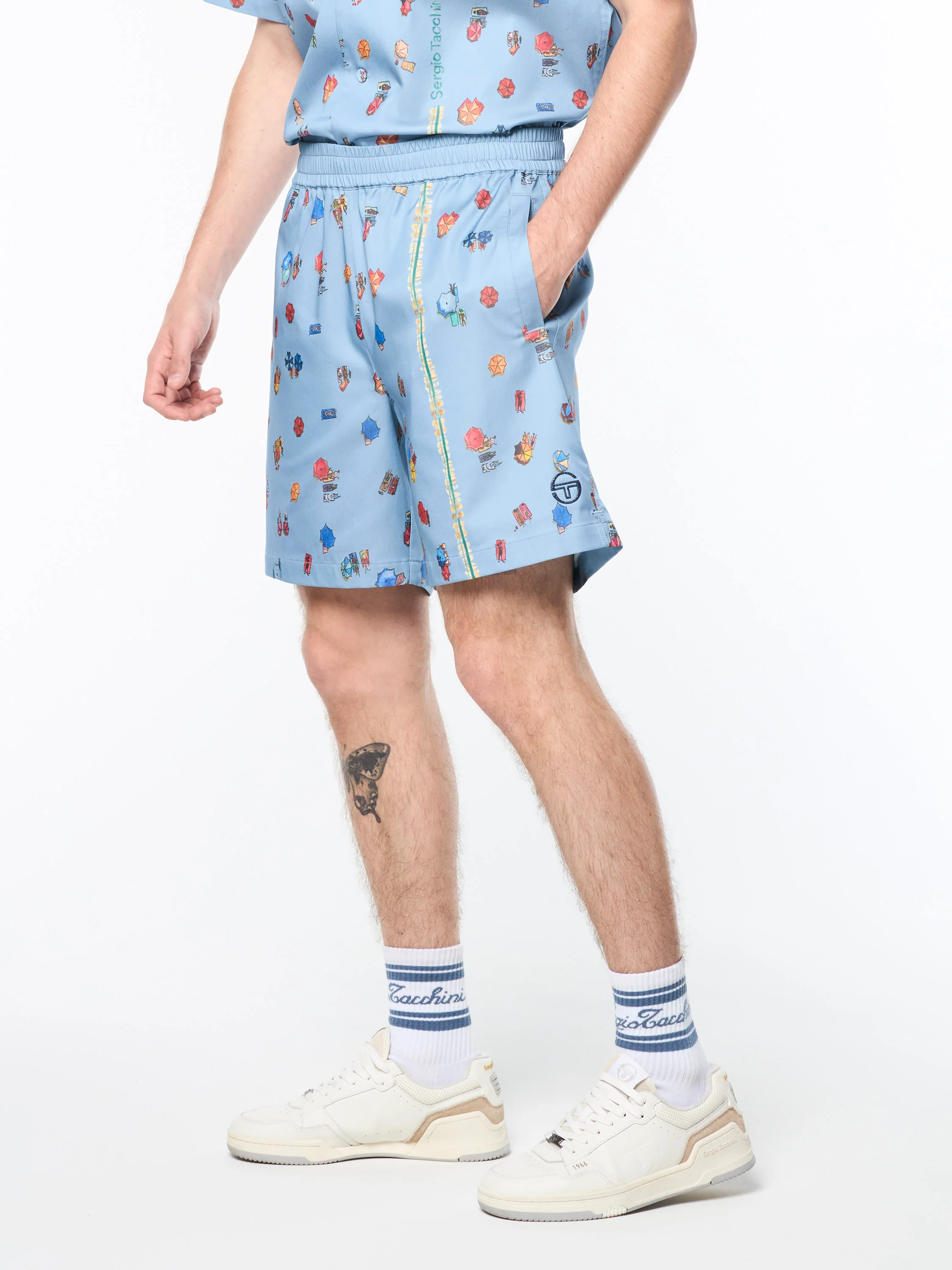 Tosca Cabana Short- Faded Denim