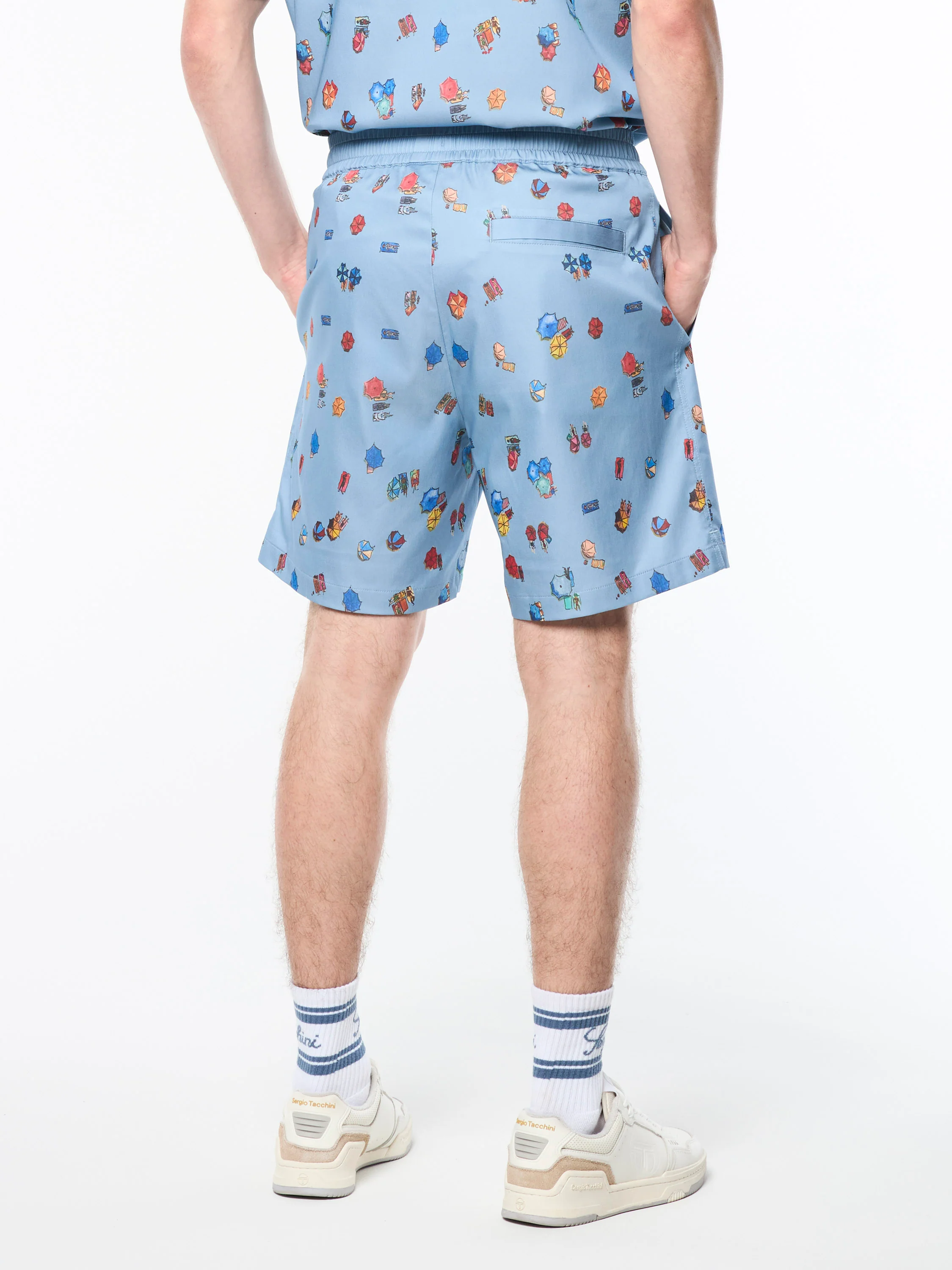Tosca Cabana Short- Faded Denim - Image 6