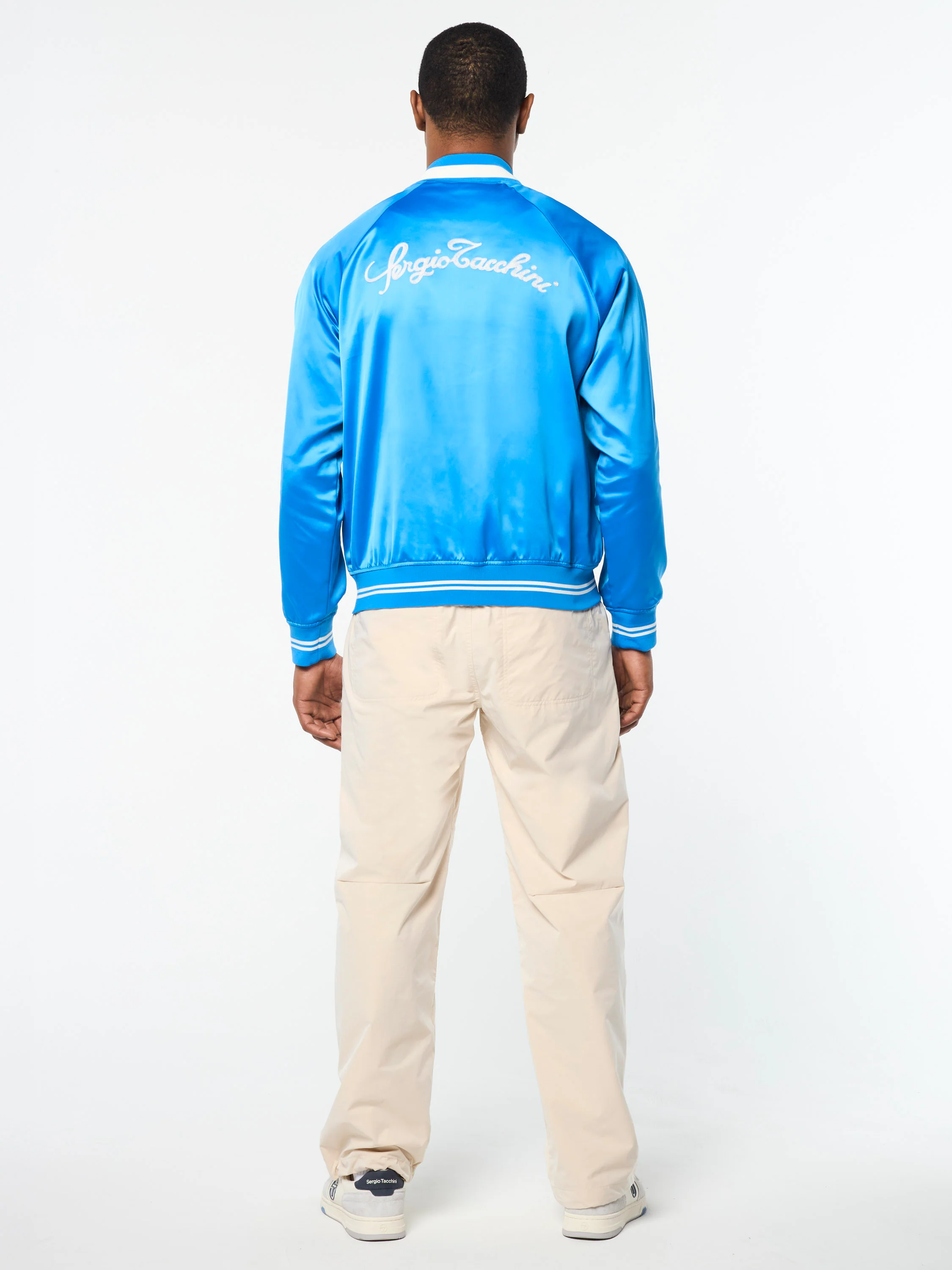 Tosca Varsity Jacket- French Blue - Image 10