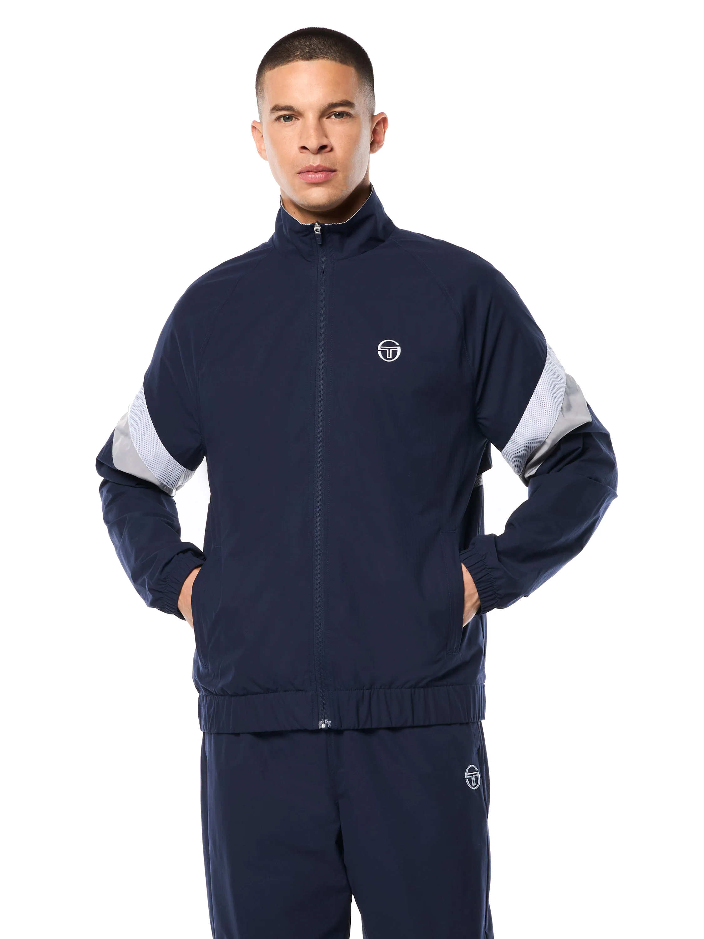 Ventilato Track Jacket-Maritime Blue