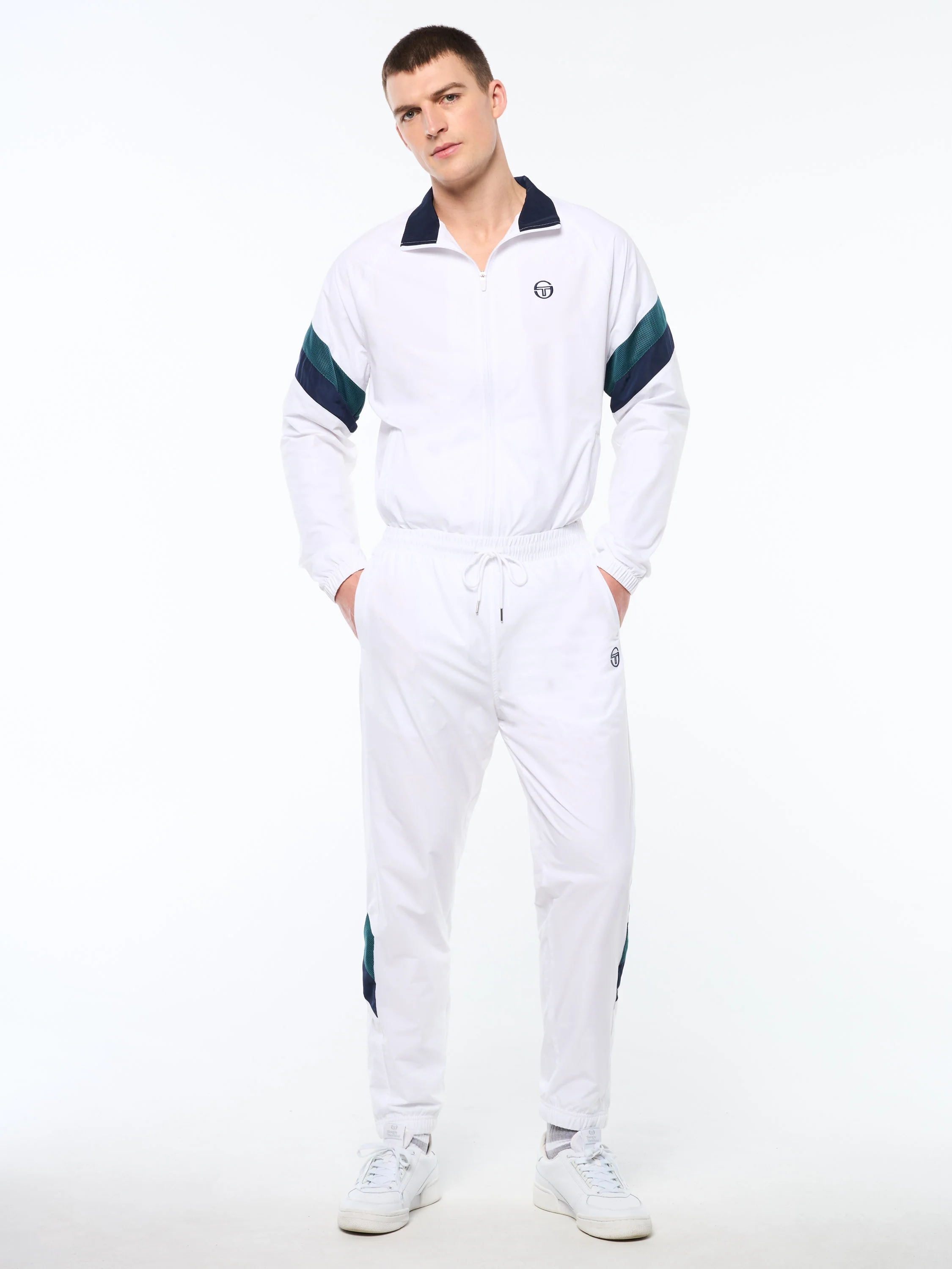 Ventilato Track Pant-Brilliant White - Image 3