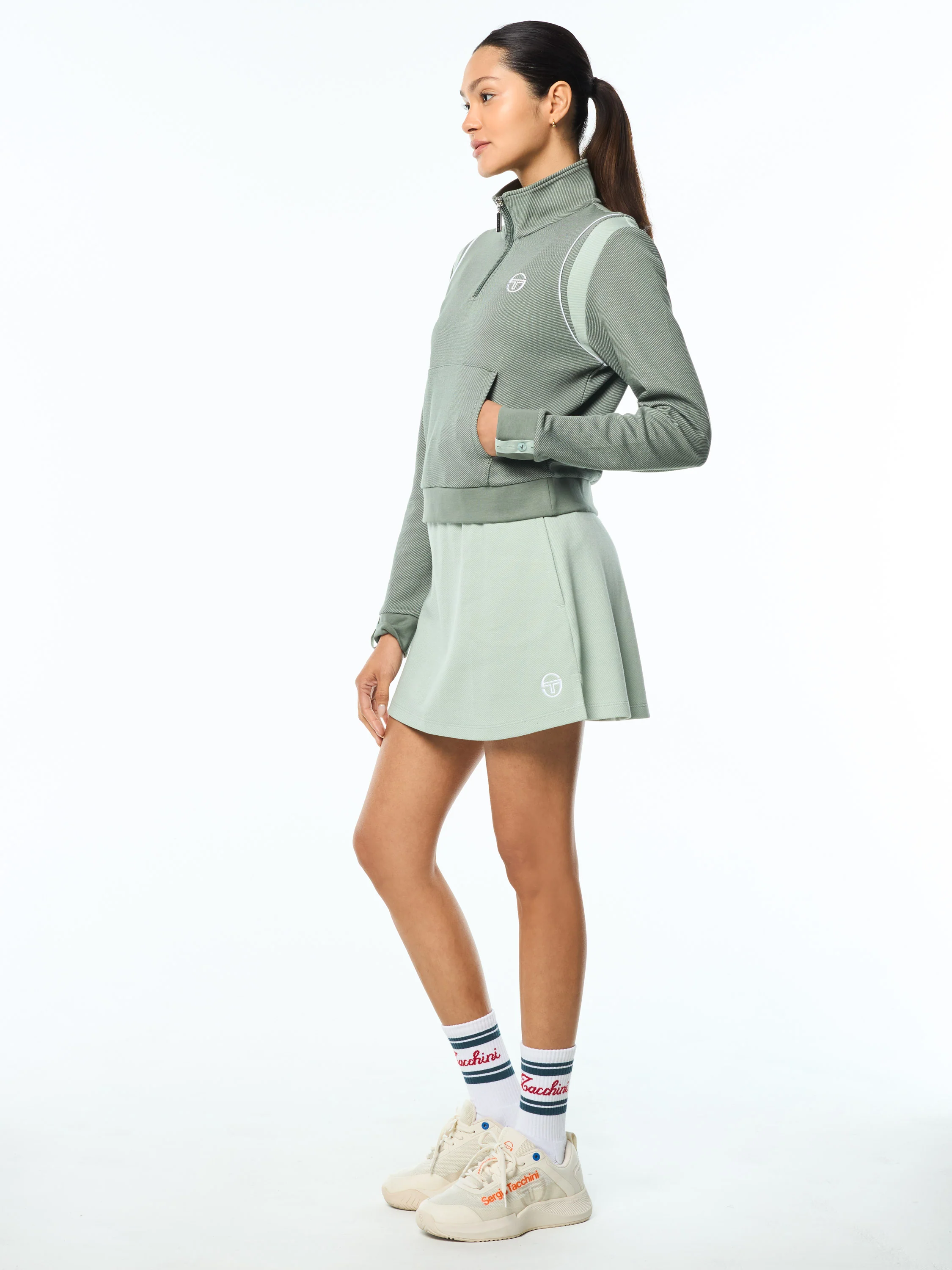 Women's Agiato Sweatshirt-Laurel Wreath - Image 4
