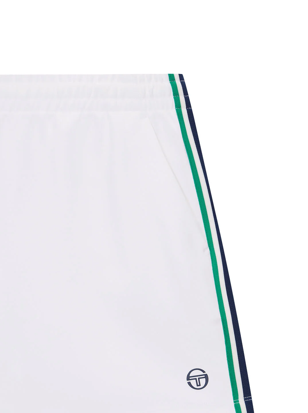 Women's Damarindo Track Shorts- Off White - Image 3